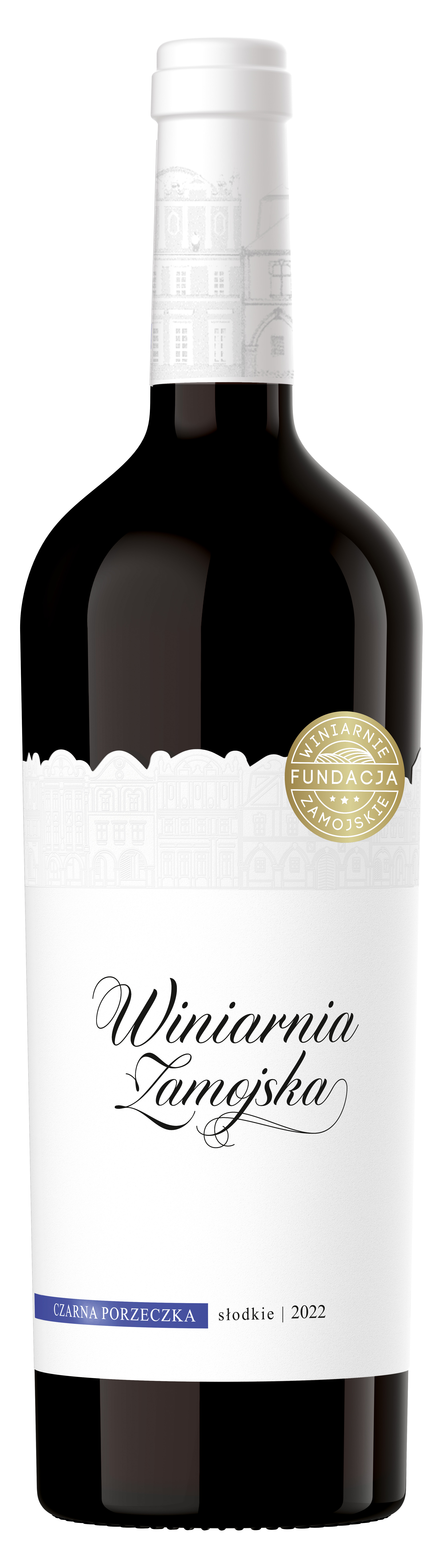 Winiarnia Zamojska Czarna Porzeczka 750Ml