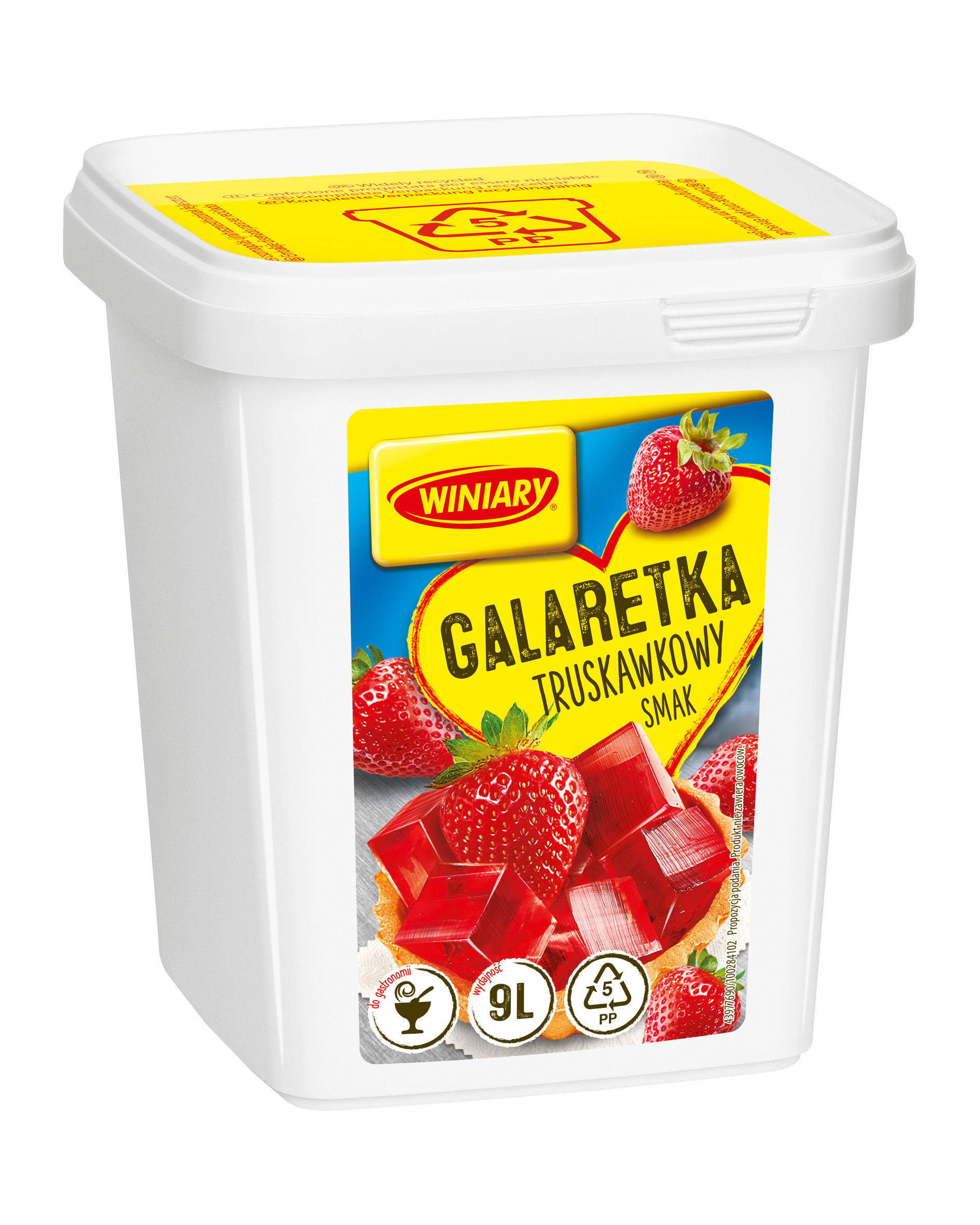 Winiary Galaretka O Smaku Truskawkowym 1,3 Kg
