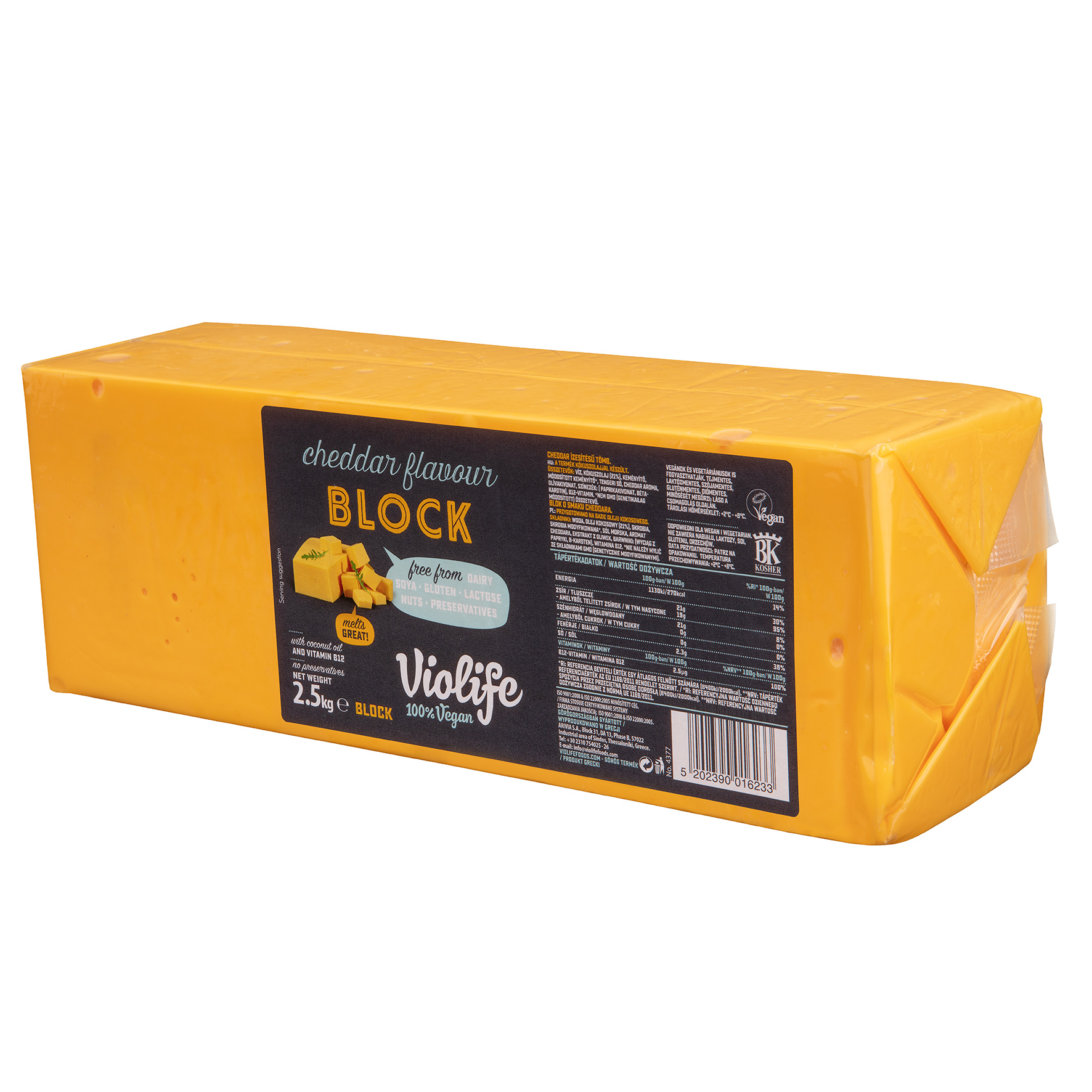 Violife Blok O Smaku Cheddar 2,5Kg