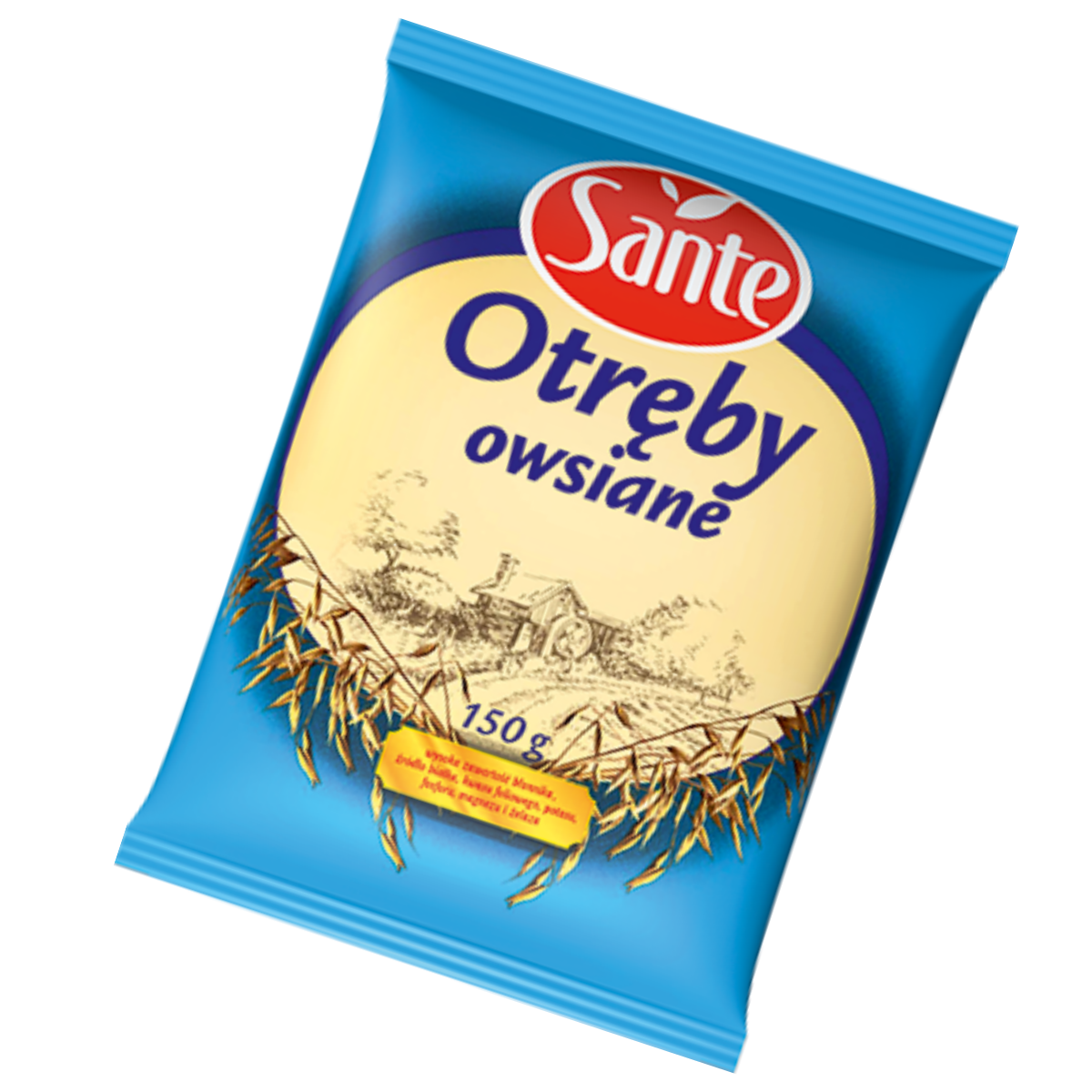 Otręby Owsiane Stabilizowane 150 G Sante