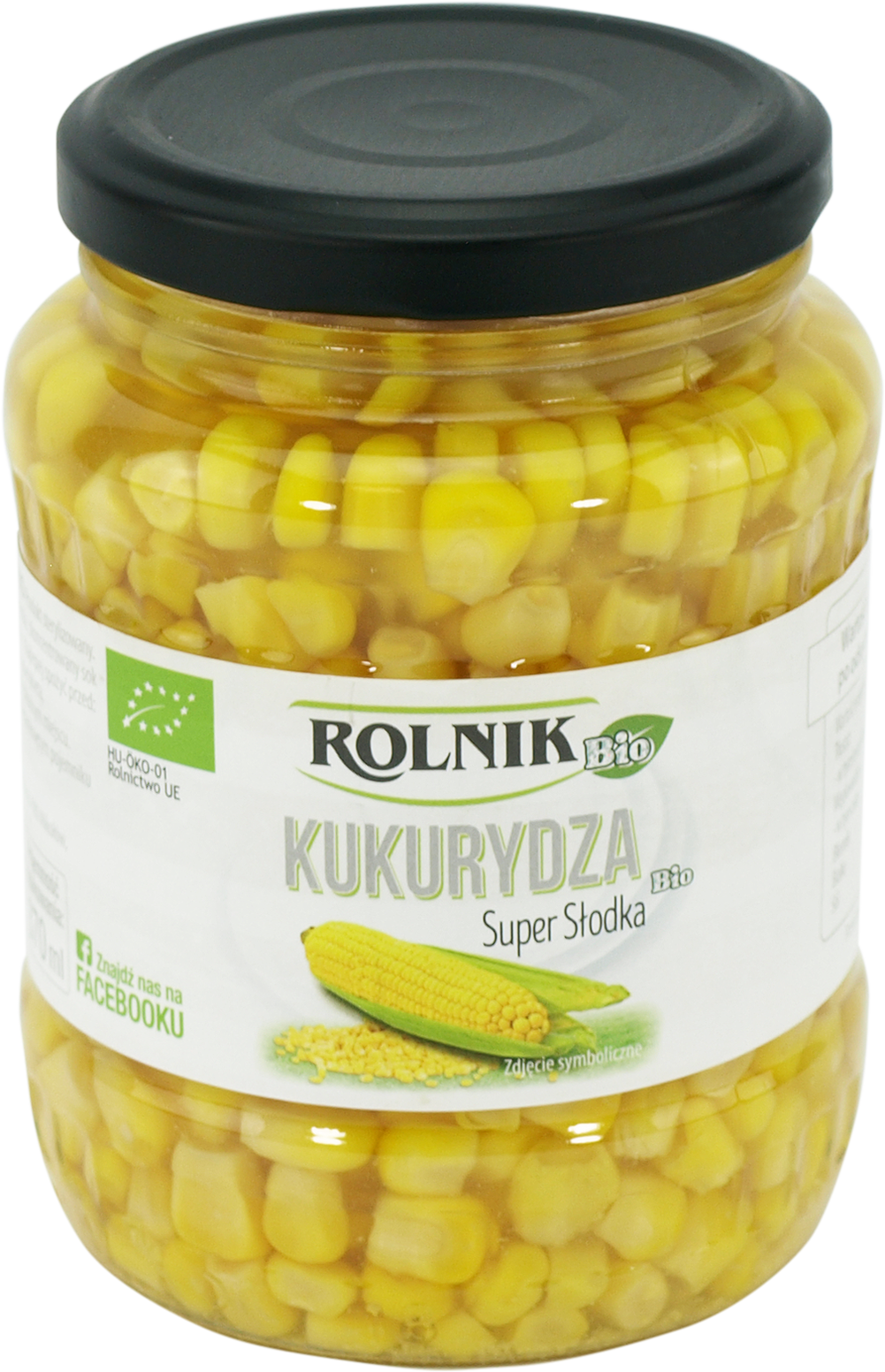 Kukurydza Konserwowa Super Słodka Bio 370 Ml Rolnik