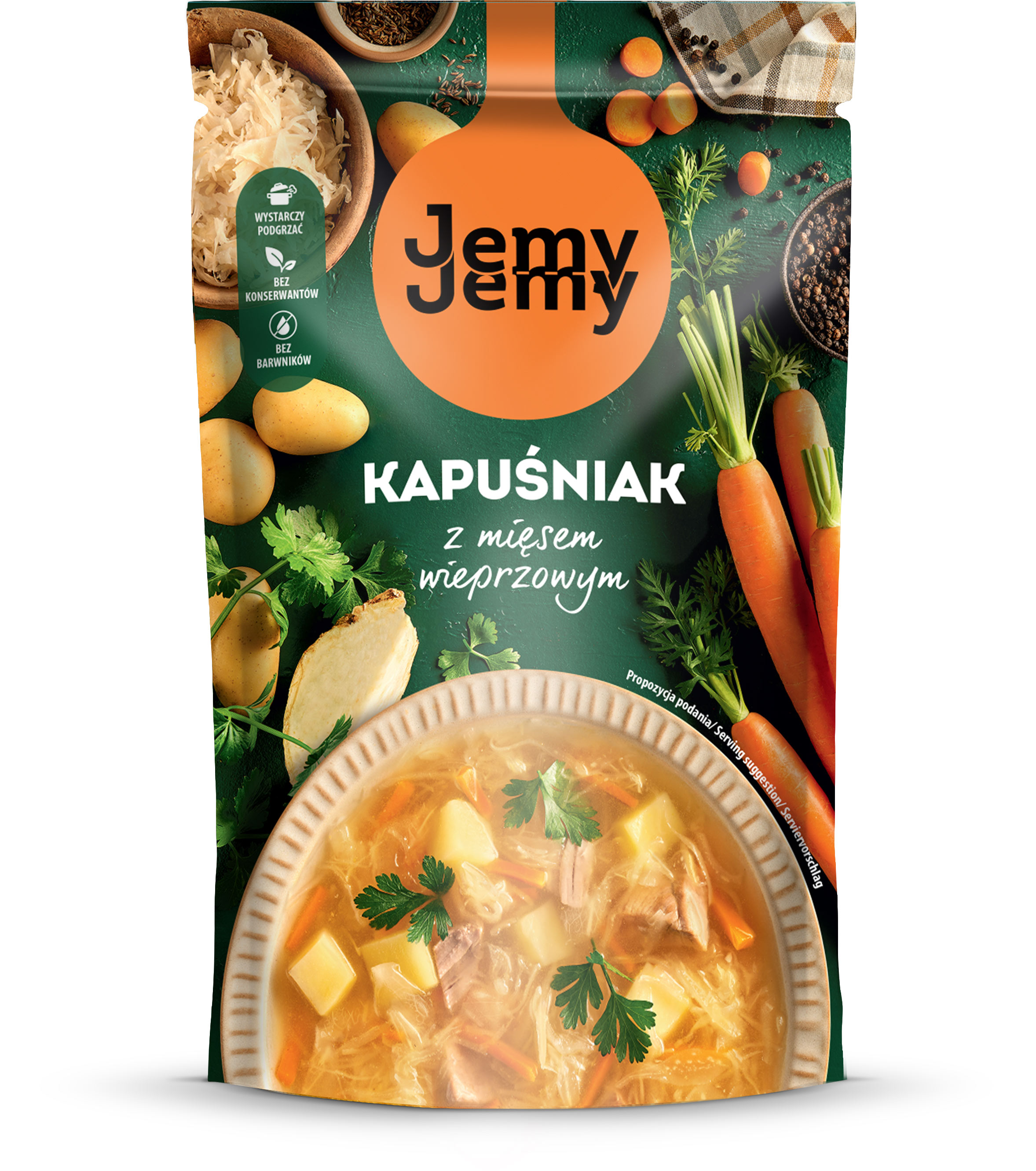 Jemyjemy Kapuśniak Z Mięsem Wieprzowym 450G