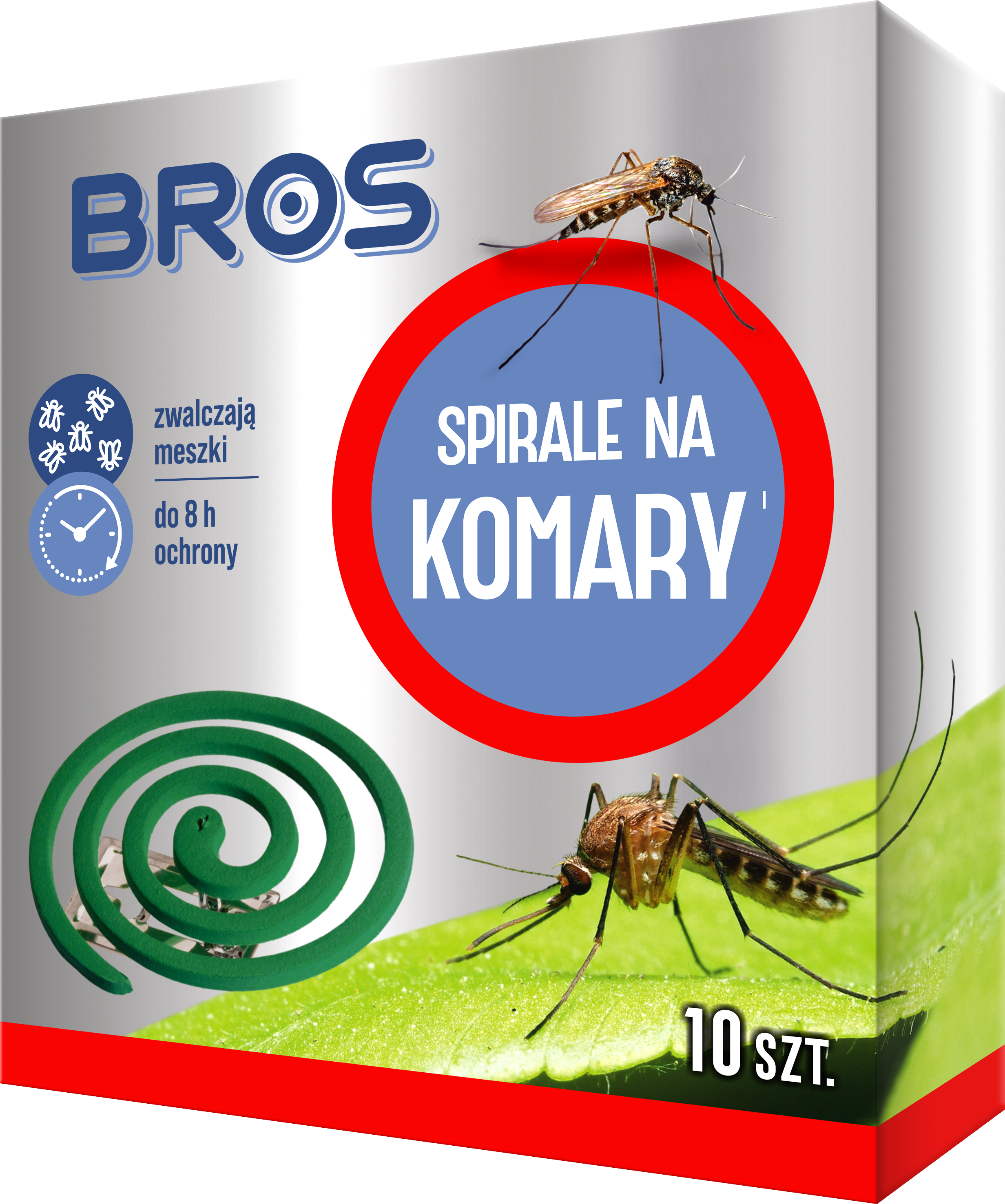 Bros Spirale Na Komary 10Szt