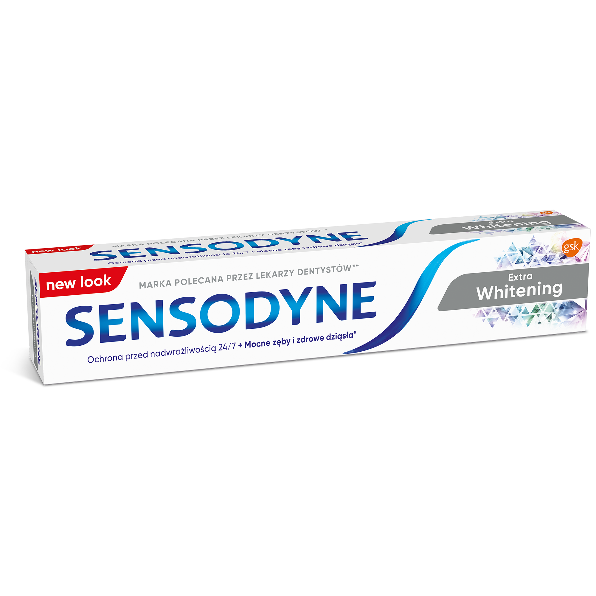 Sensodyne Extra Whitening Pasta Do Zębów Wybielająca Z Fluorkiem, 75 Ml