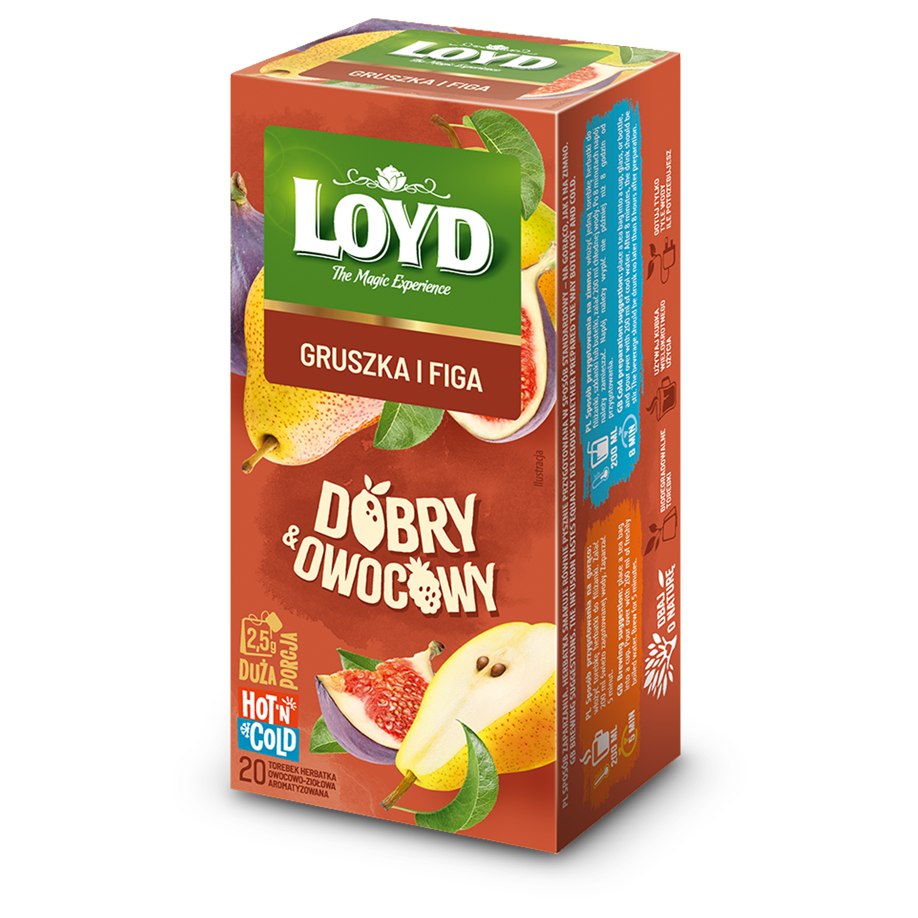 Loyd Herbata O Smaku Gruszka I Figa 20 X 2,5G