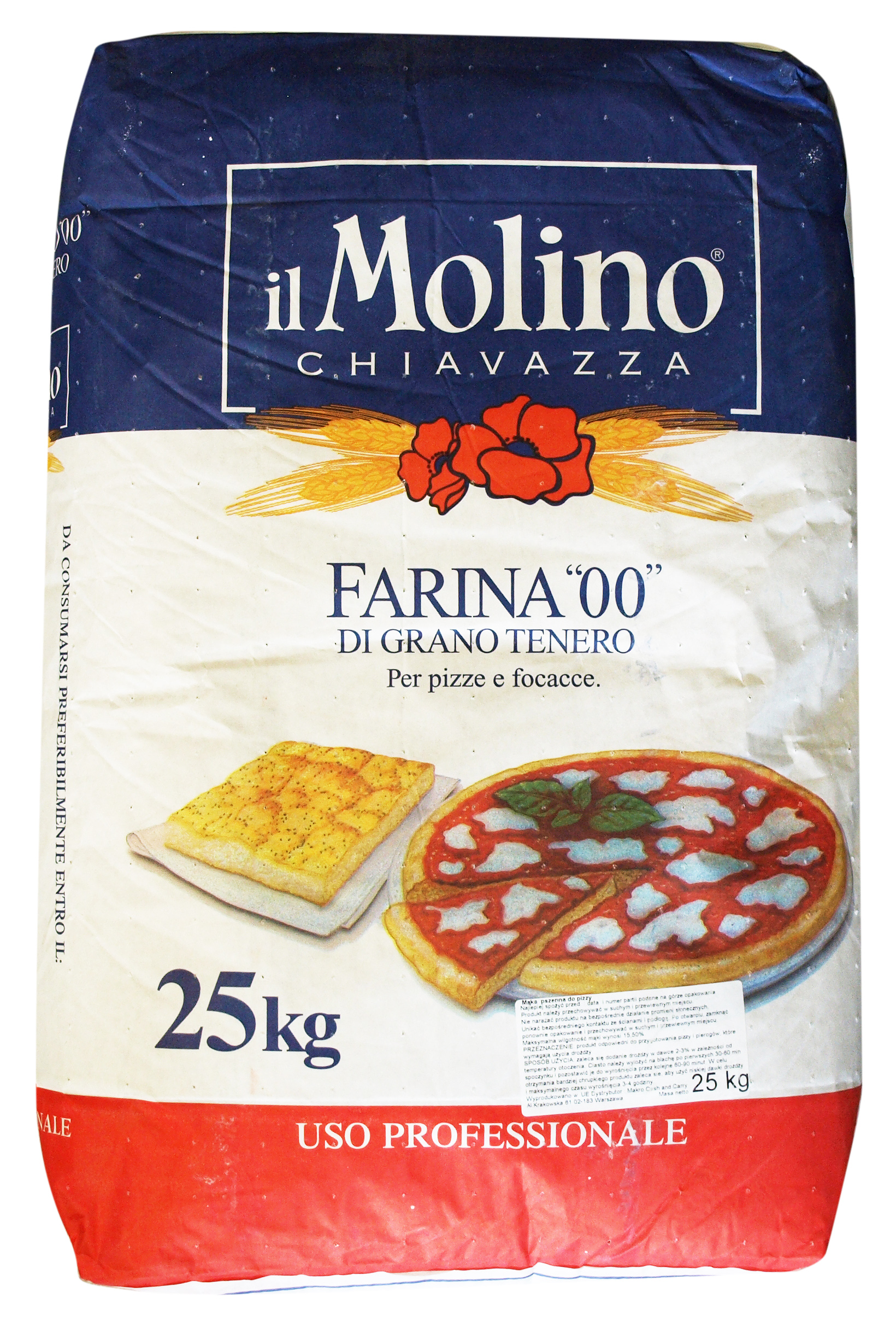 Mąka Pszenna "00" Il Molino 25 Kg