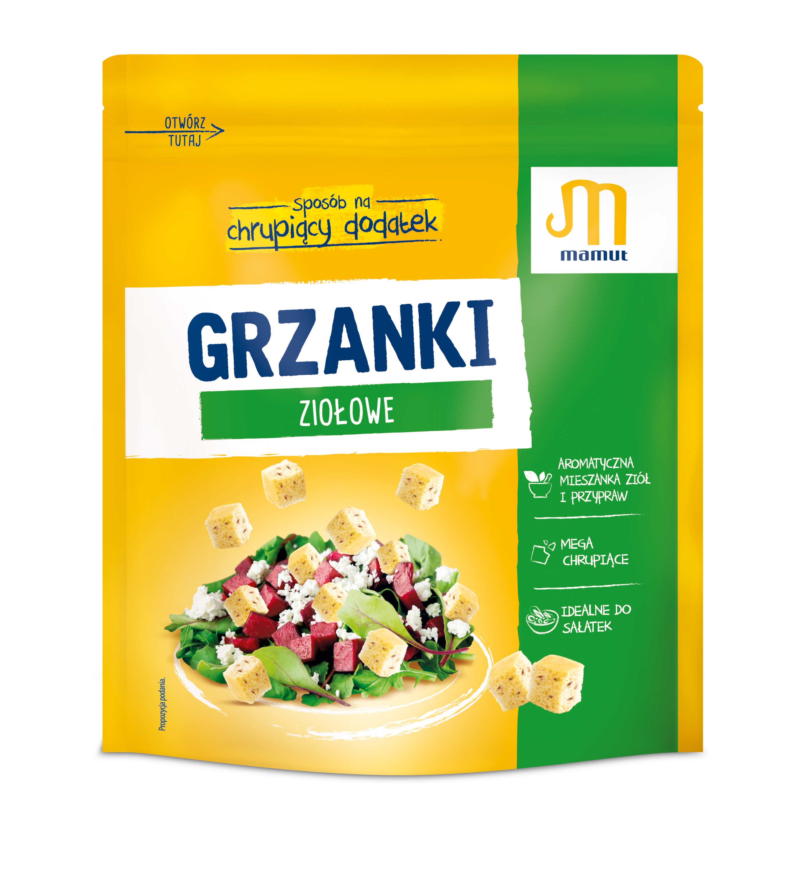 Grzanki Ziołowe 150 G Mamut