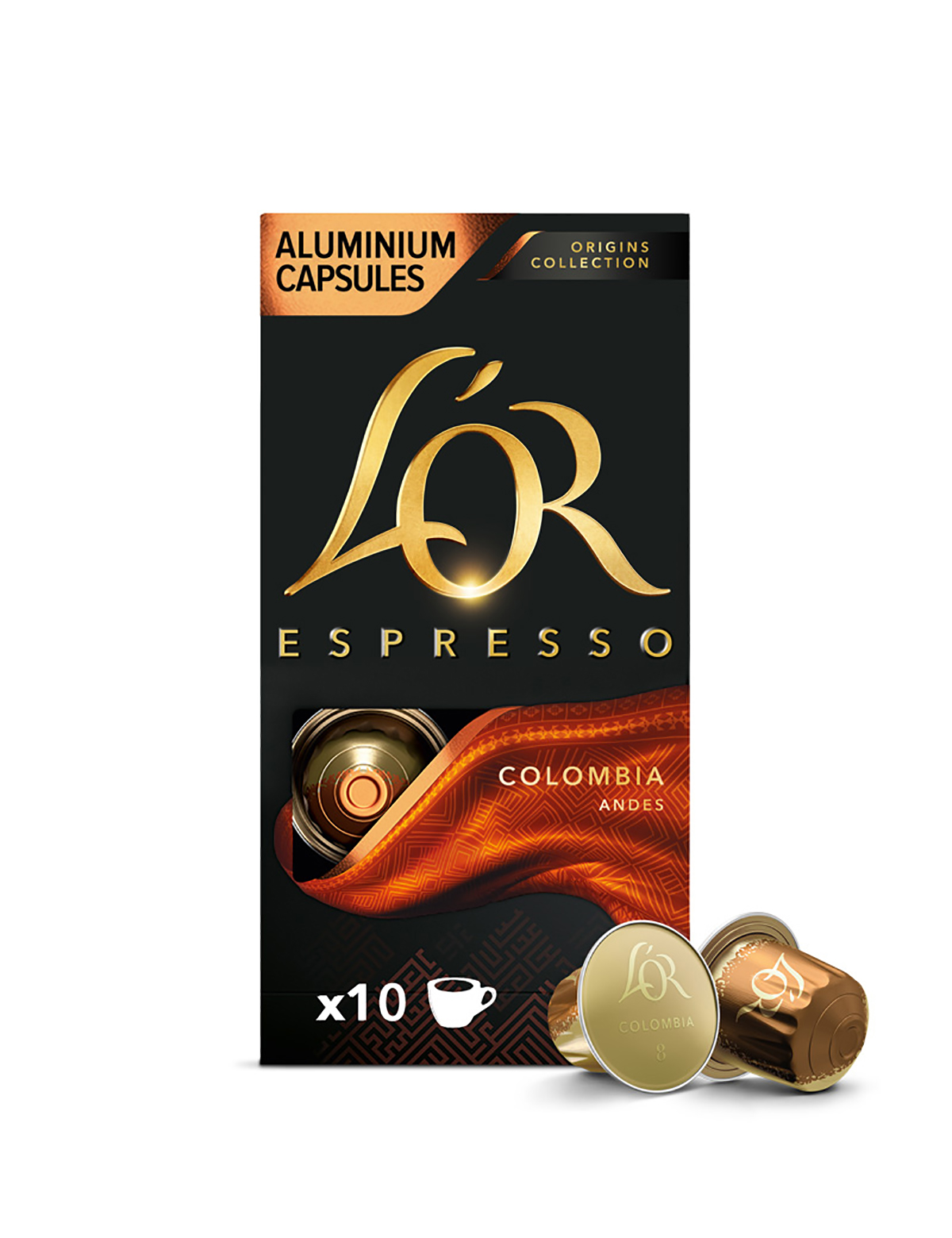 L'Or Espresso Colombia Kawa Mielona W Kapsułkach 10 Kapsułek 52G