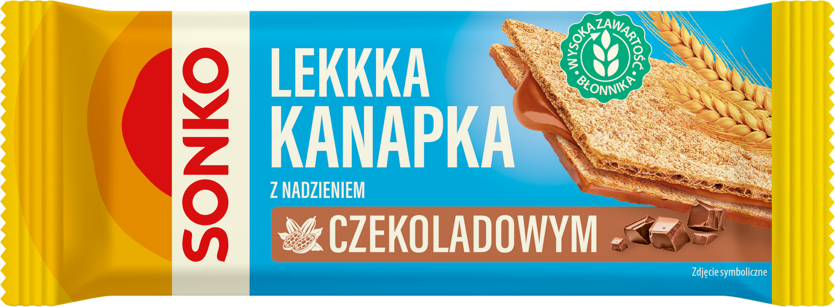 Sonko Lekkka Kanapka Z Nadzieniem Czekoladowym 30G