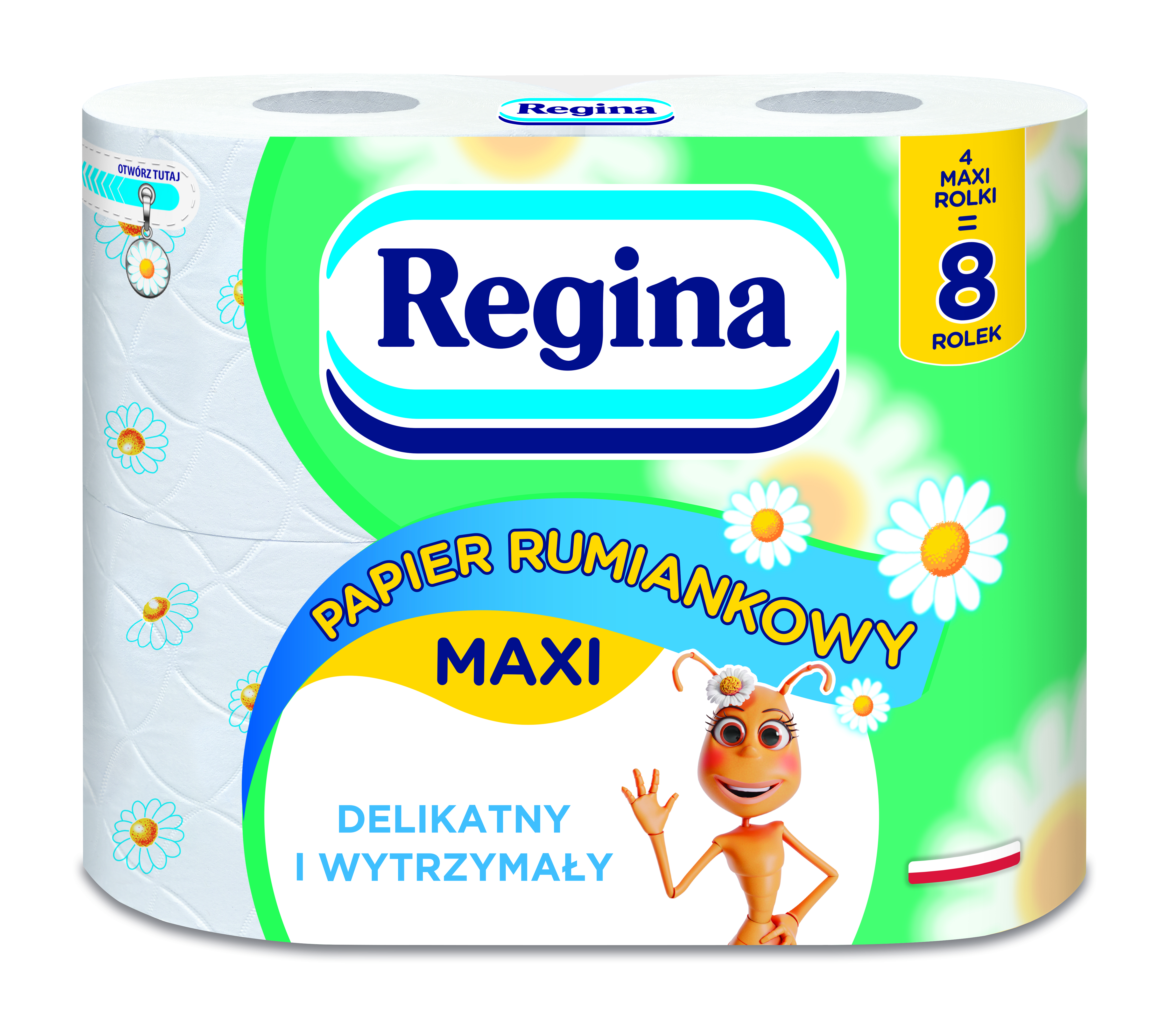 Papier Toaletowy Regina Papier Rumiankowy Maxi 4 Rolki