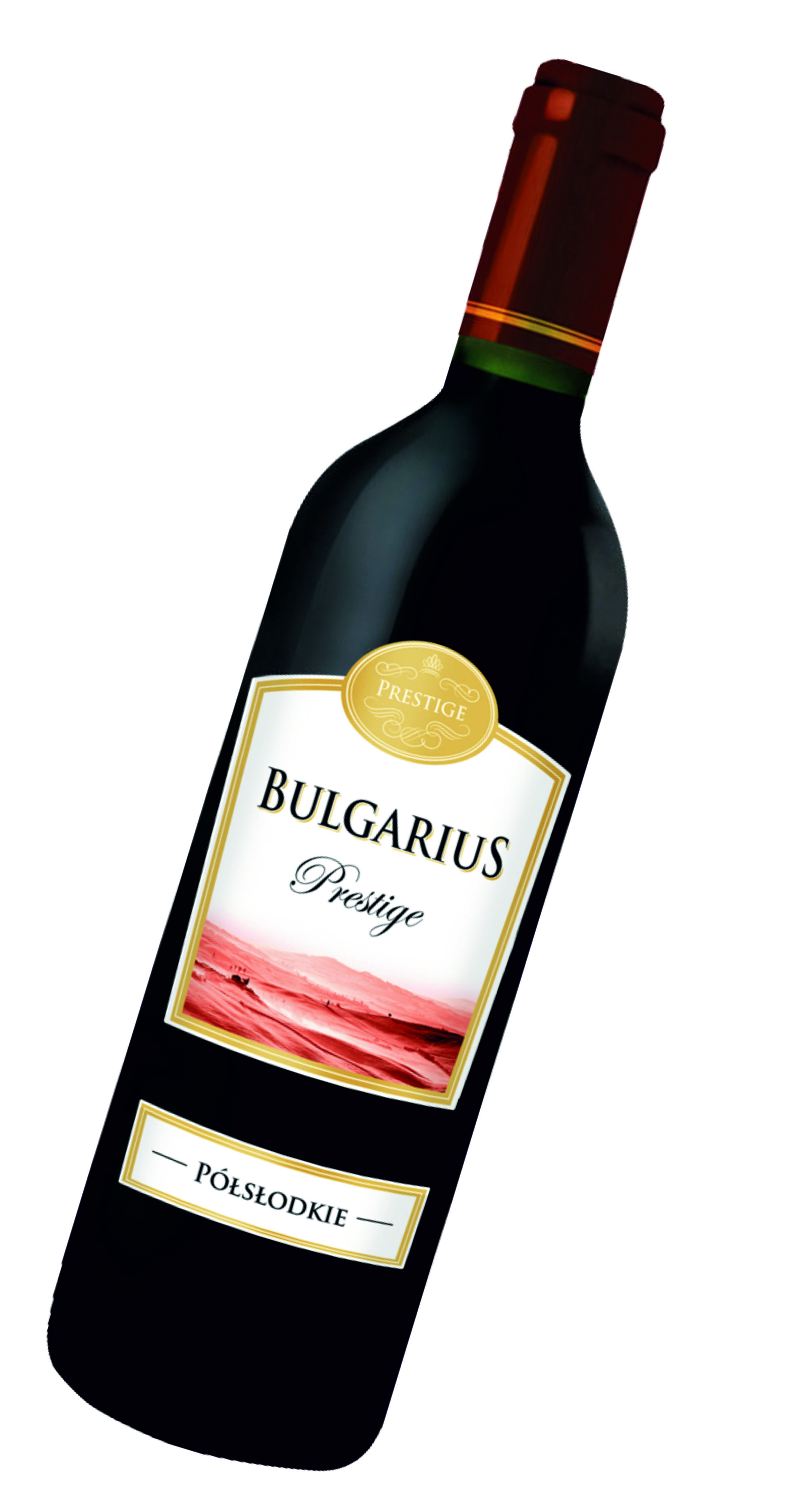 Bulgarius Czerwony Półsłodki 750 Ml 11%
