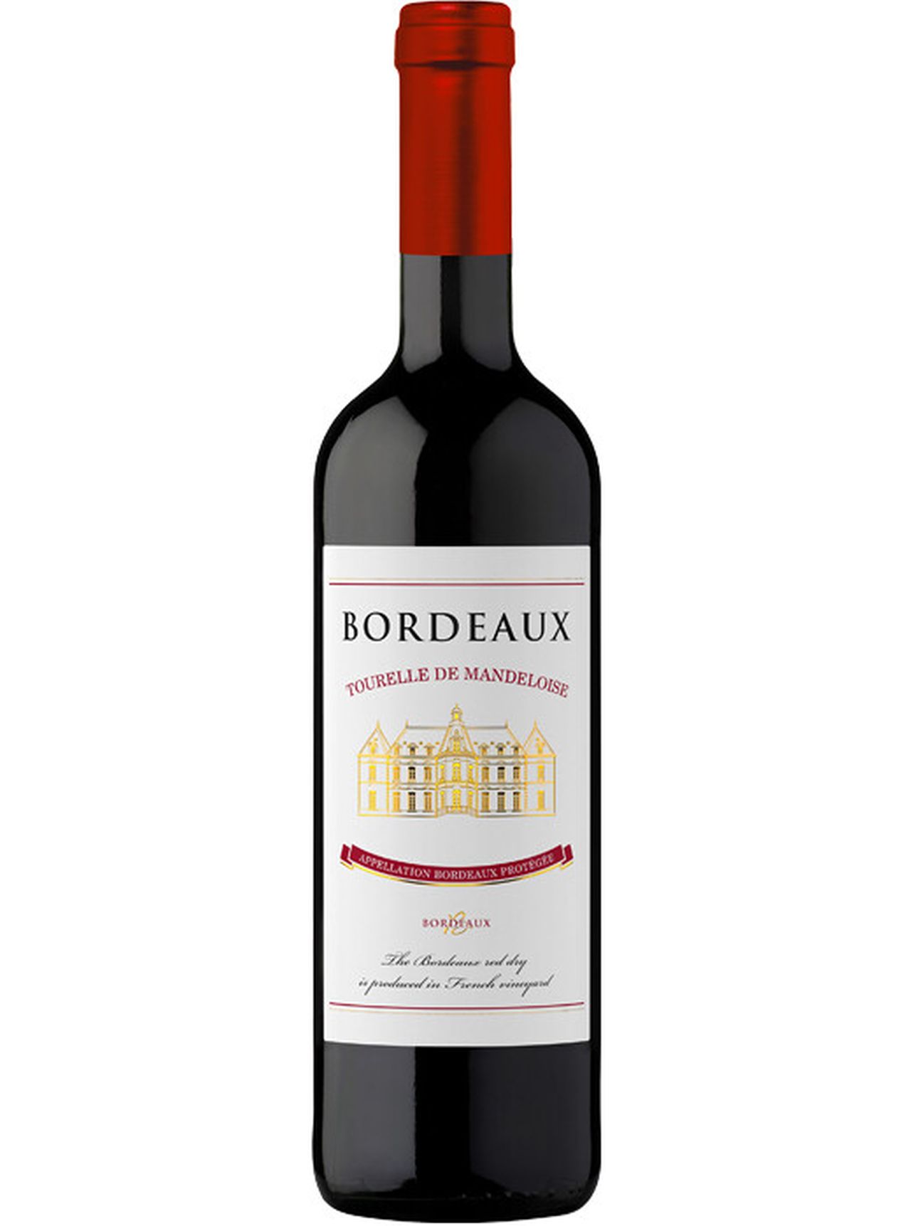 Tourelle De Mandeloise Aoc Bordeaux Czerwone Wytrawne 750 Ml