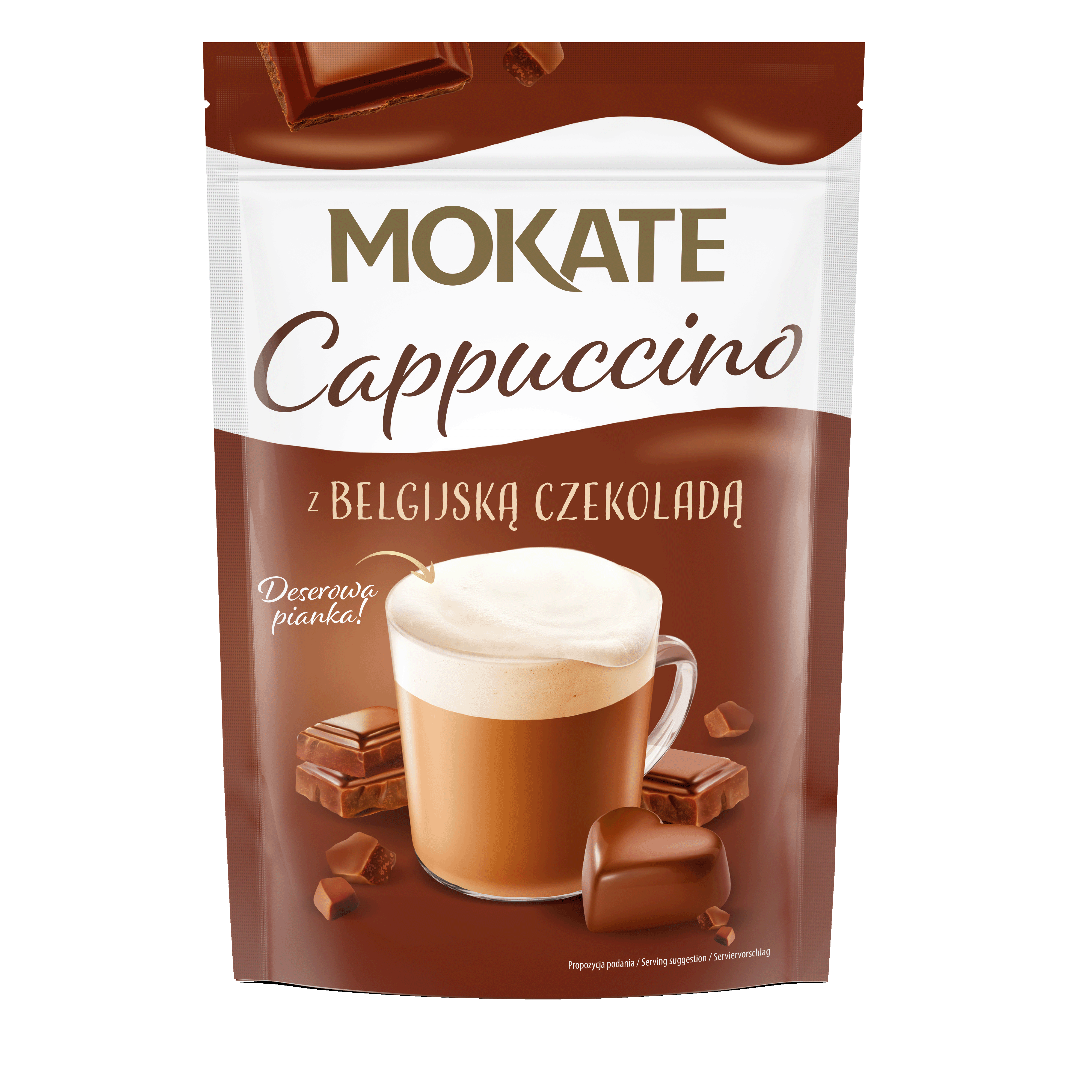 Mokate Cappuccino Z Belgijską Czekoladą 110G