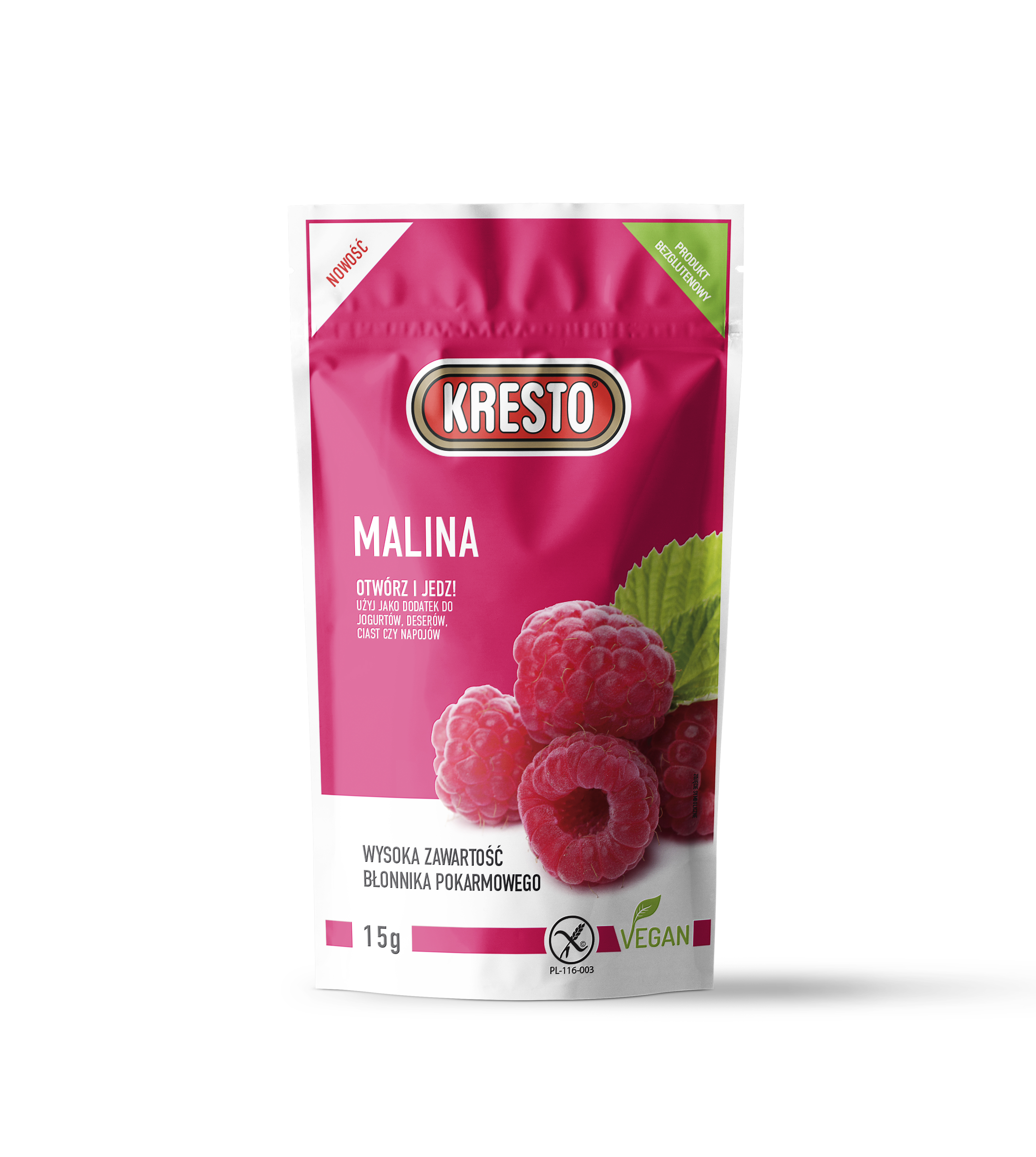 Kresto Malina Liofilizowana 15G