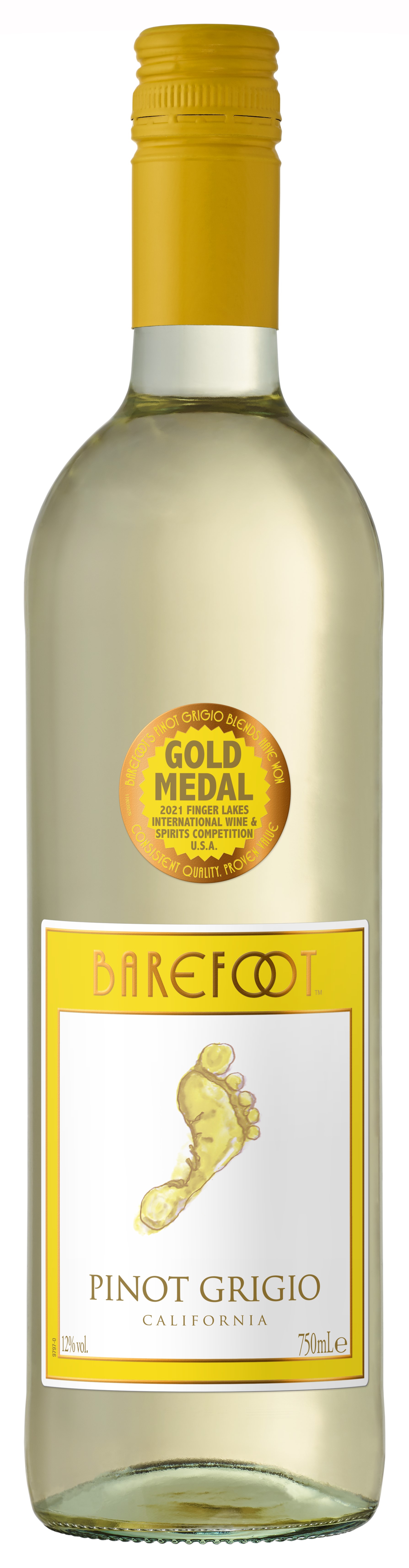 Wino Barefoot Pinot Grigio 12% 750Ml