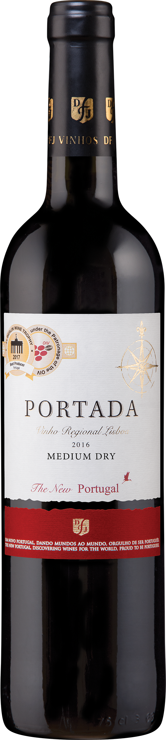 Portada Lisboa Czerwone Półwytrawne 750 Ml