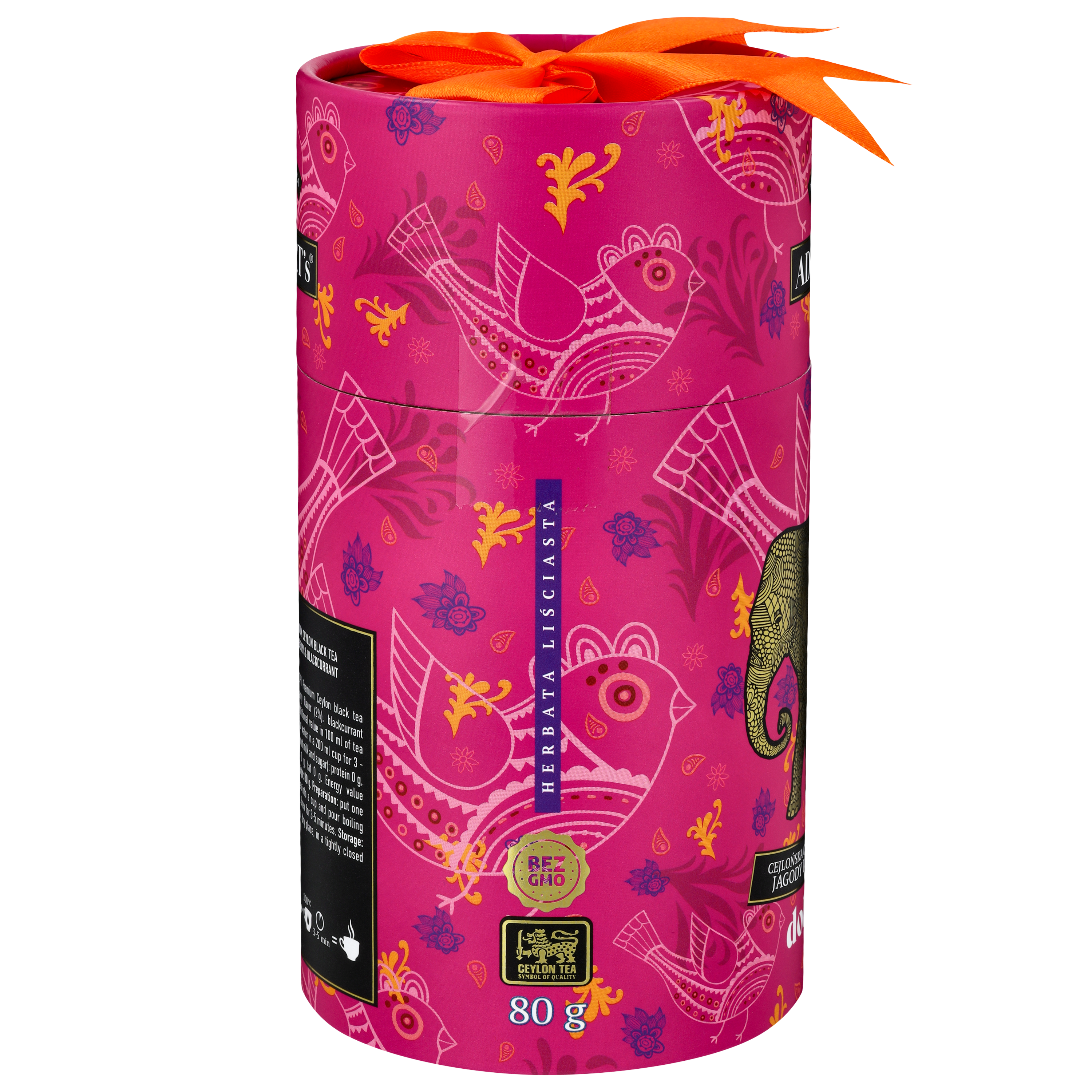 Adalbert'S Herbata Czarna Jagody I Czarne Porzeczki 80G