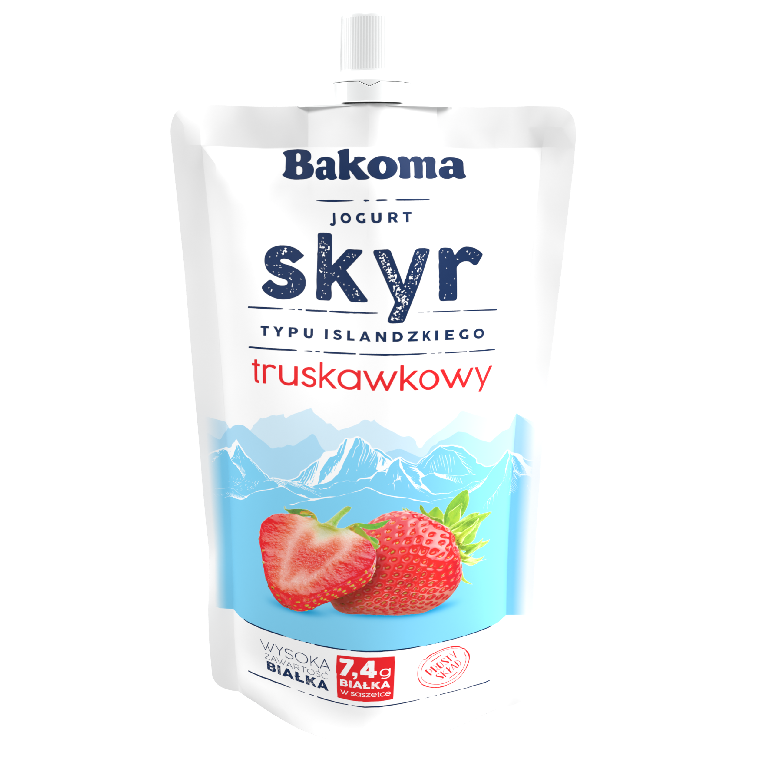 Bakoma Skyr Truskawkowy 120 G