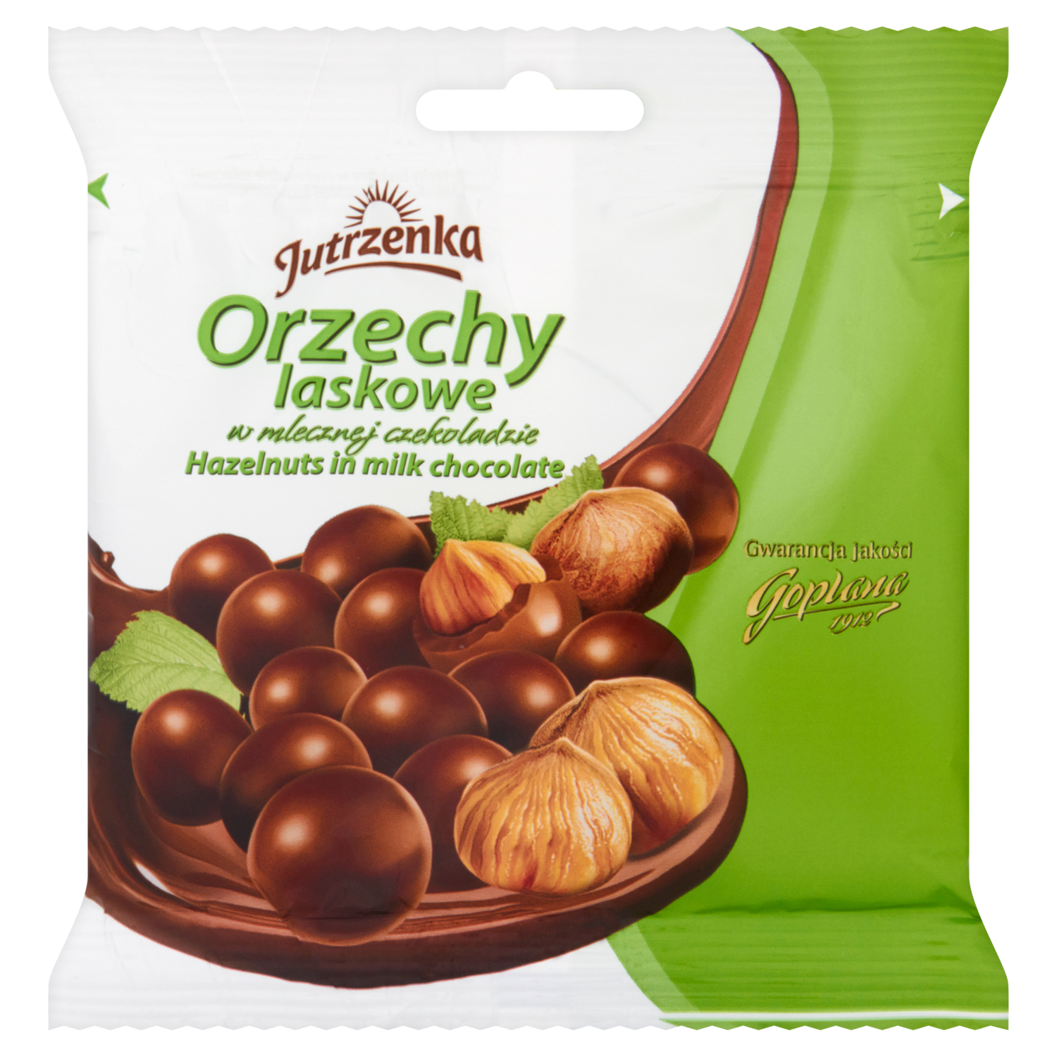 Jutrzenka Orzechy Laskowe W Mlecznej Czekoladzie 80 G