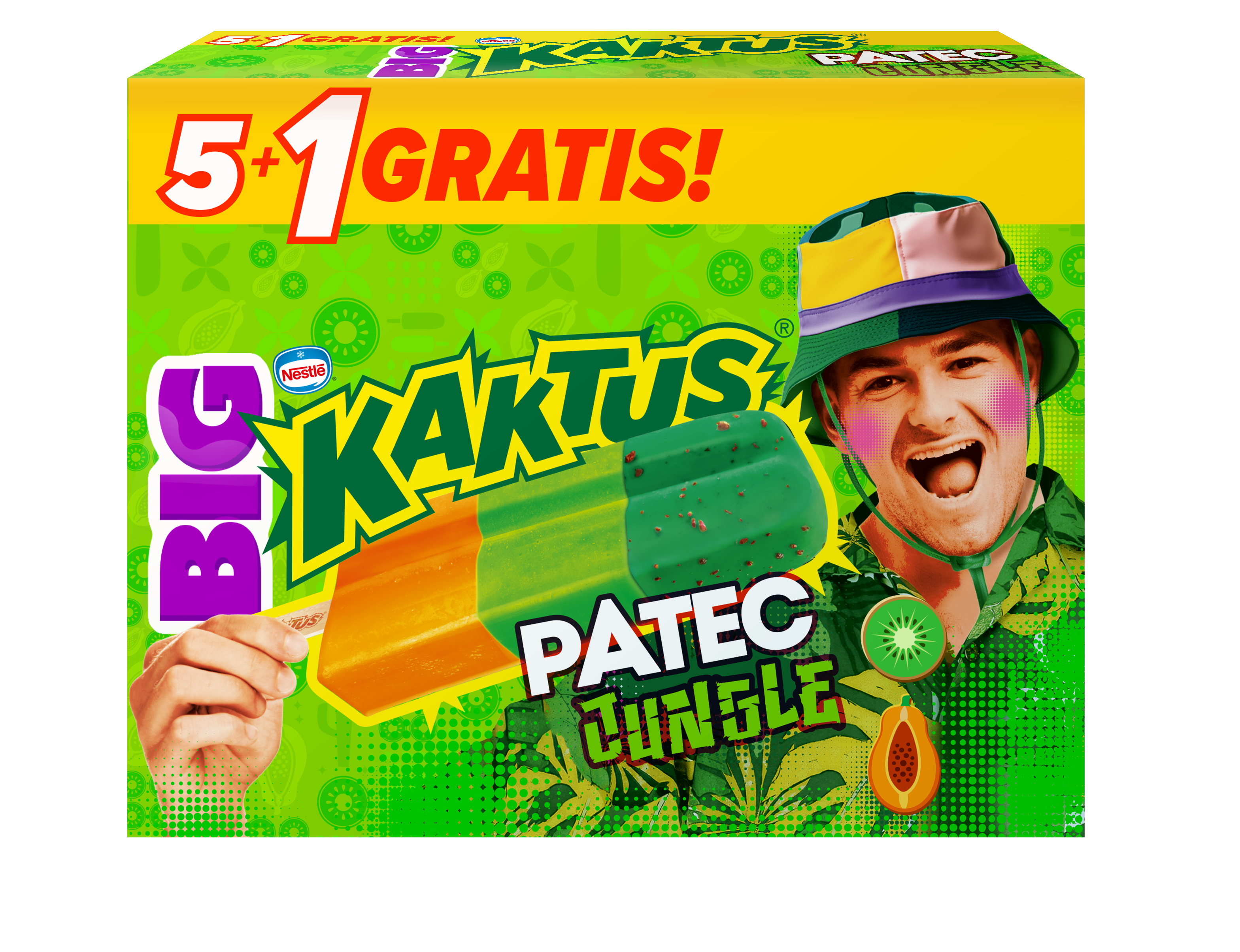 Kaktus Lody Wodne Multipak Jungle Patec 6X75 Ml
