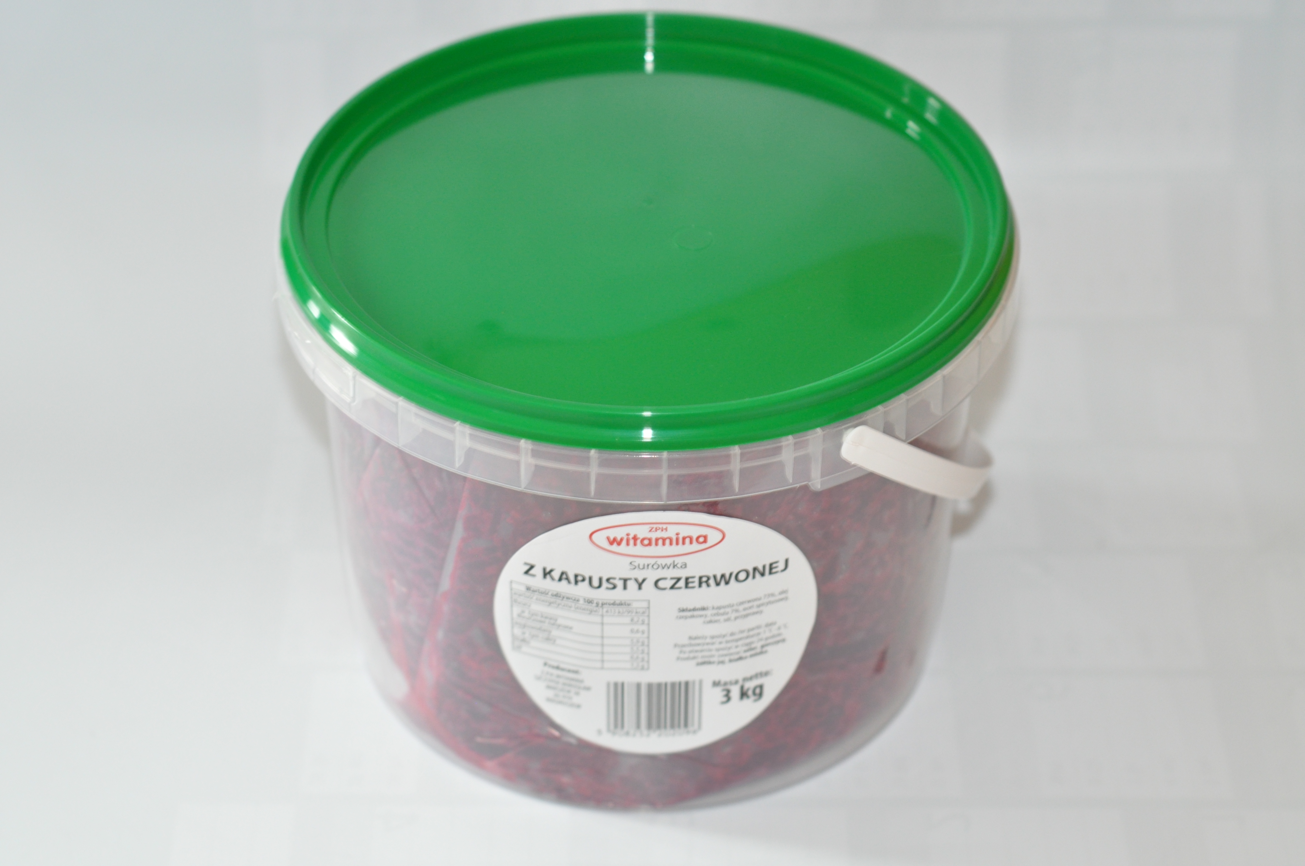 Surówka Z Kapusty Czerwonej 3Kg