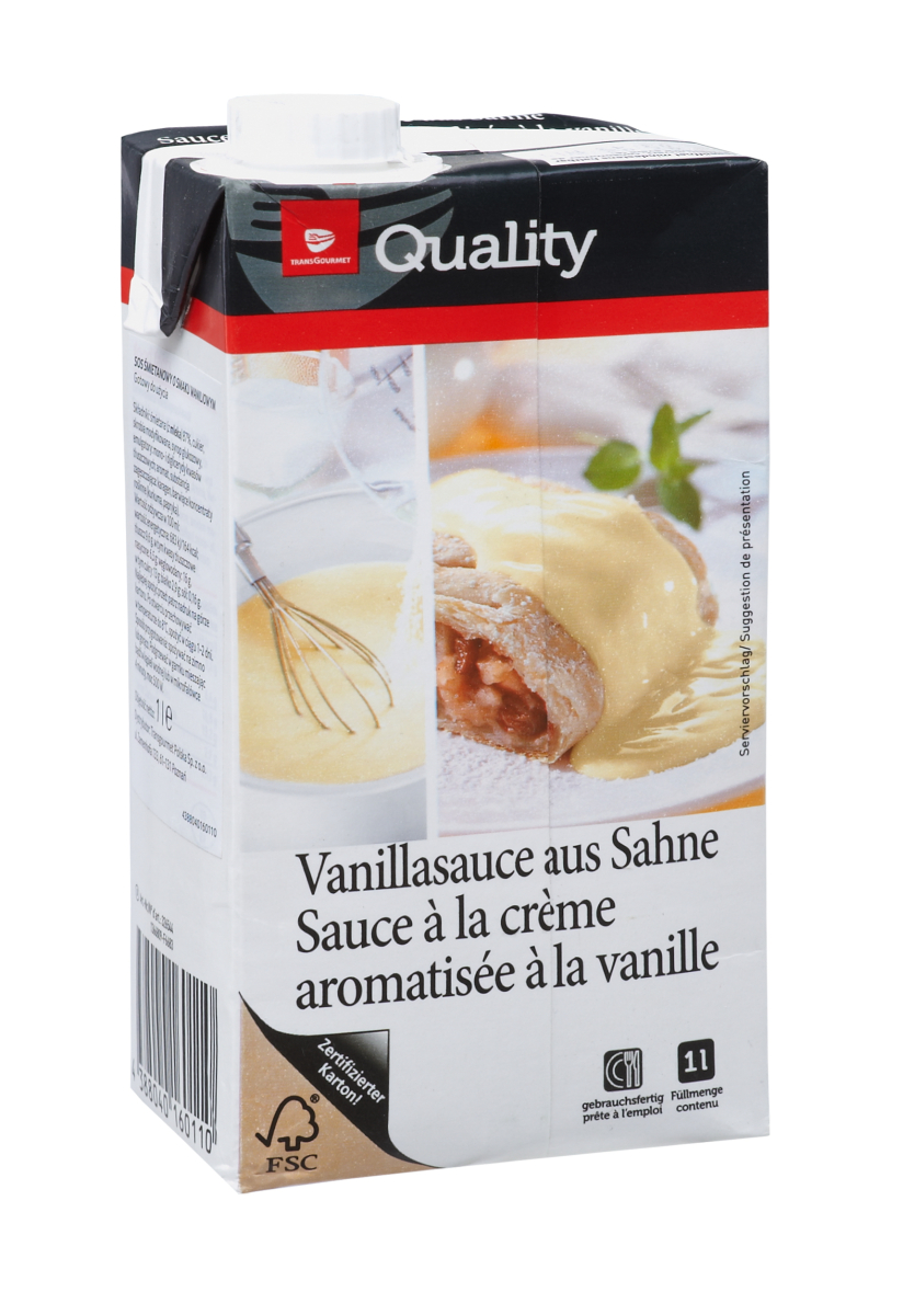 Tgq Sos Śmietanowy O Smaku Waniliowym 1L