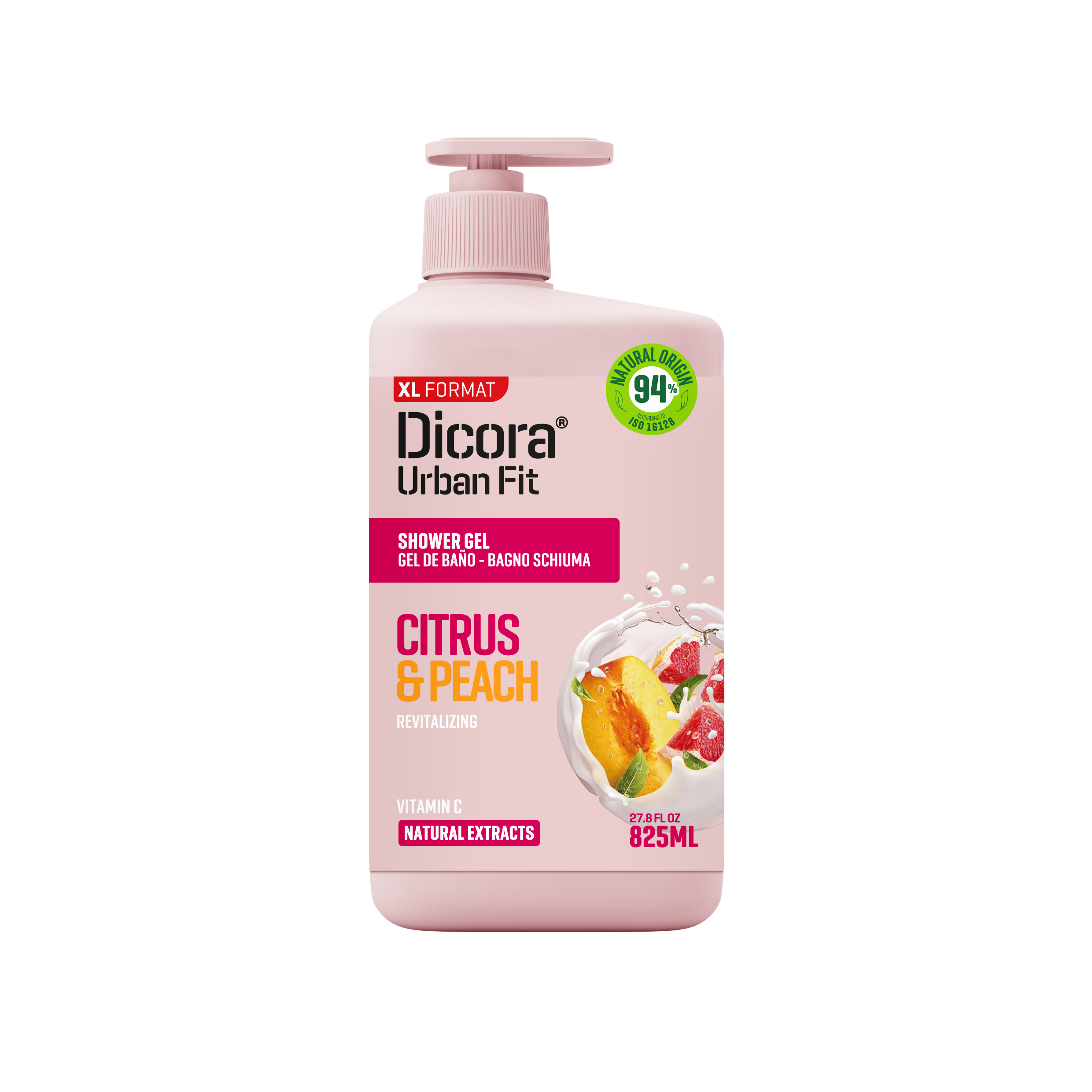 Żel Pod Prysznic Vit C Citrus & Peach 825 Ml