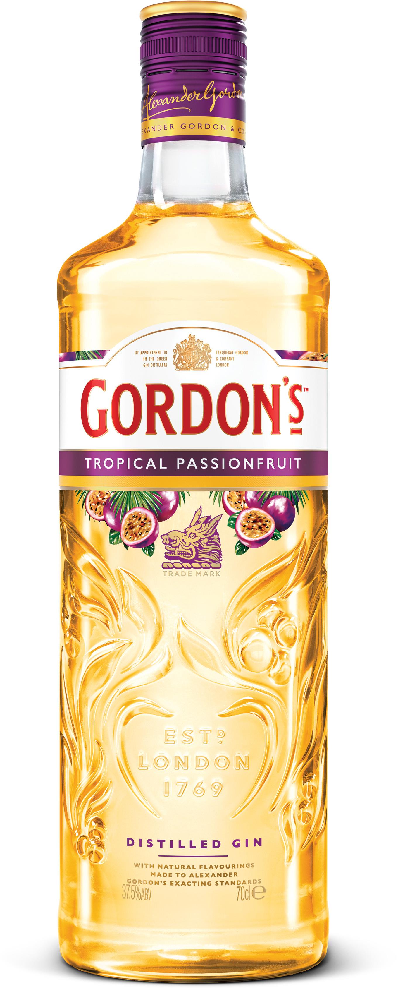 Gin Gordon'S Tropical Passionfruit 37,5% 0,7L