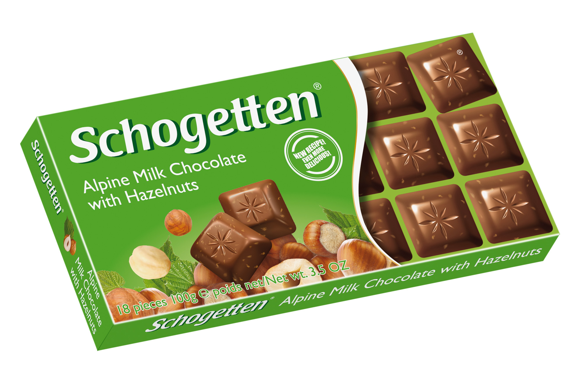 Schogetten Alpine Milk With Hazelnuts 100G