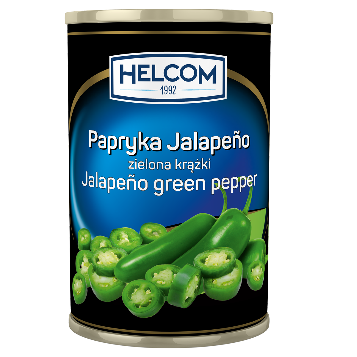 Papryka Zielona Jalapeno (Krążki) 3100 Ml Helcom