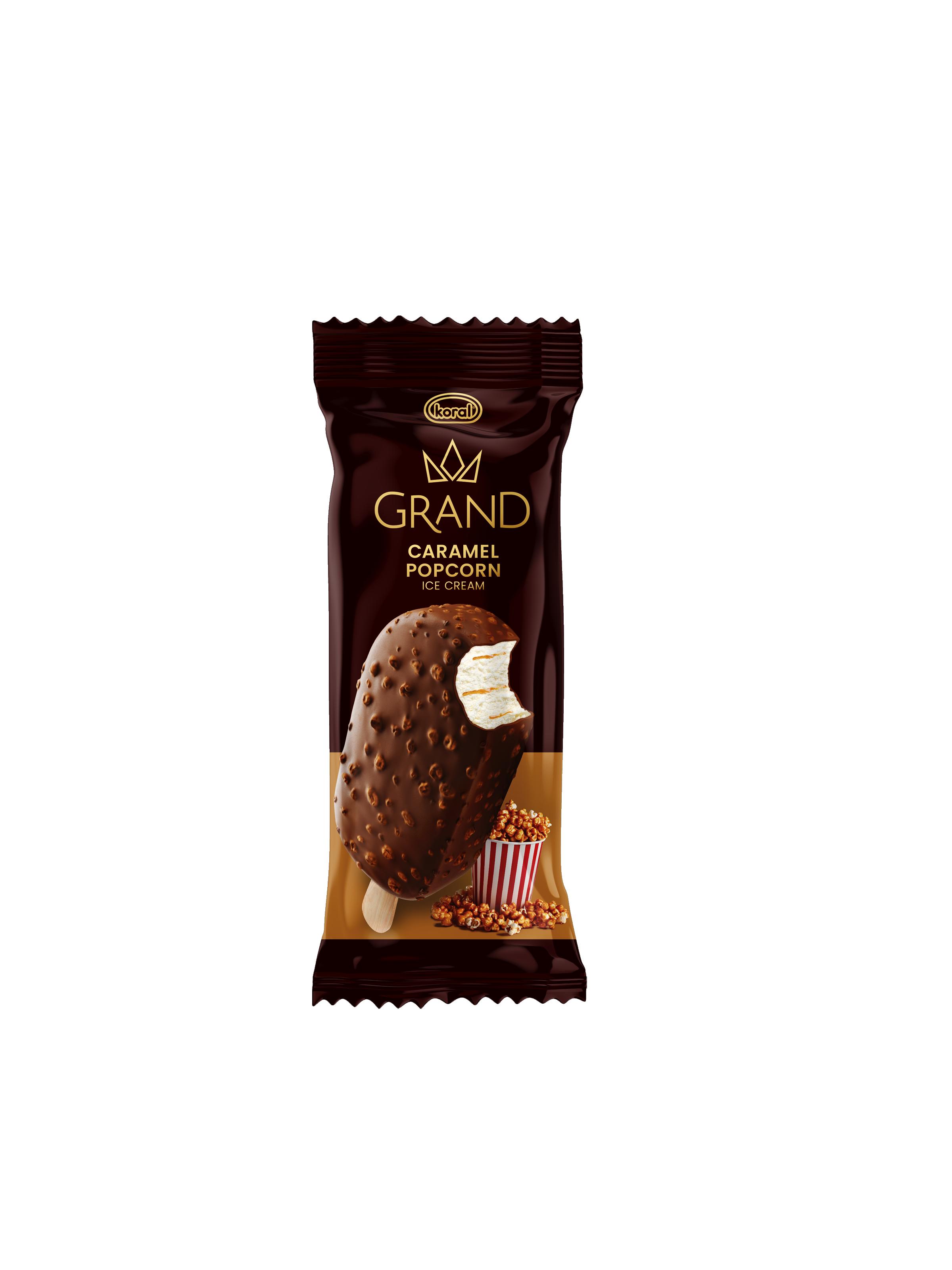 Koral Lody Grand Caramel Popcorn 120 Ml