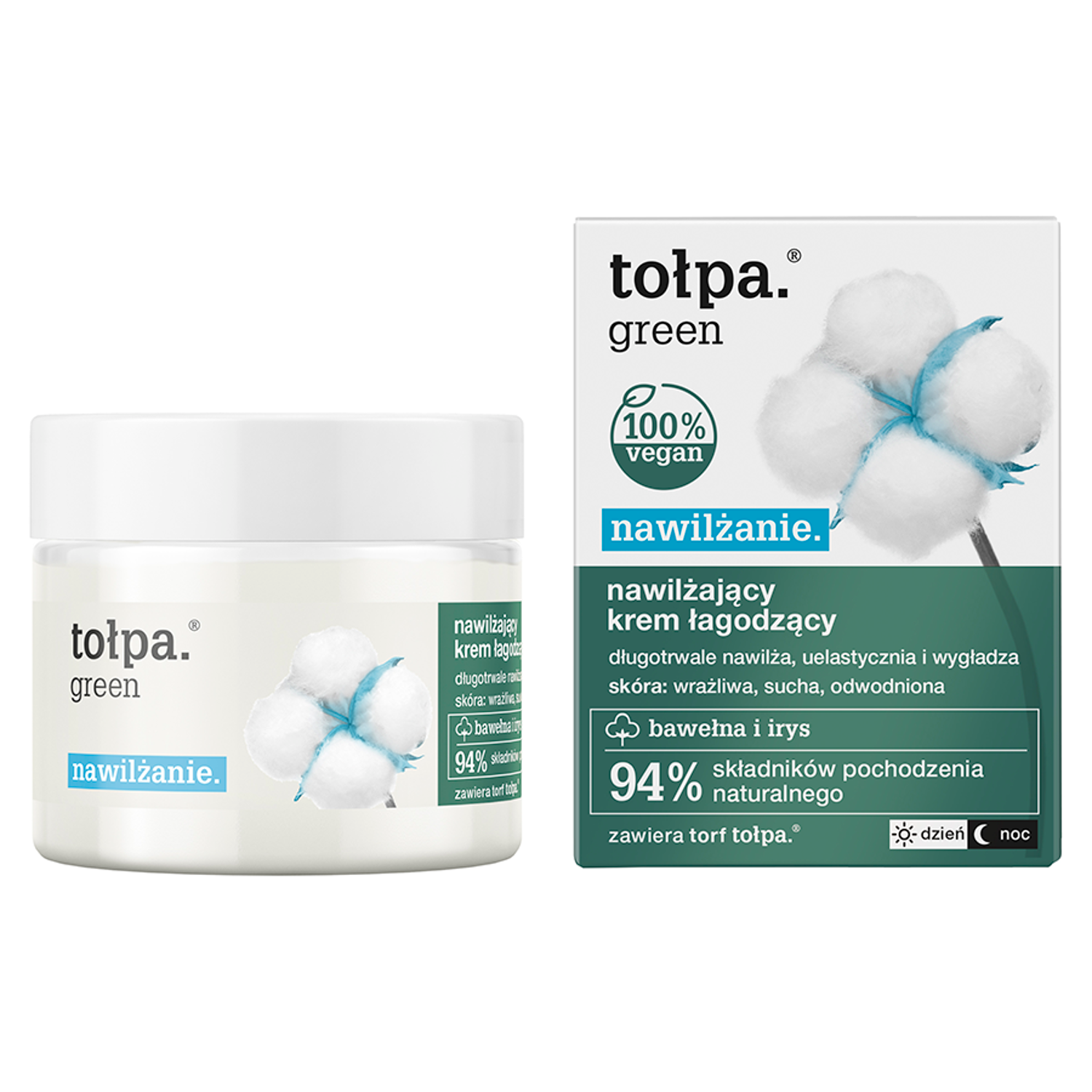 Tołpa. Green Nawilżający Krem Łagodzący 50 Ml