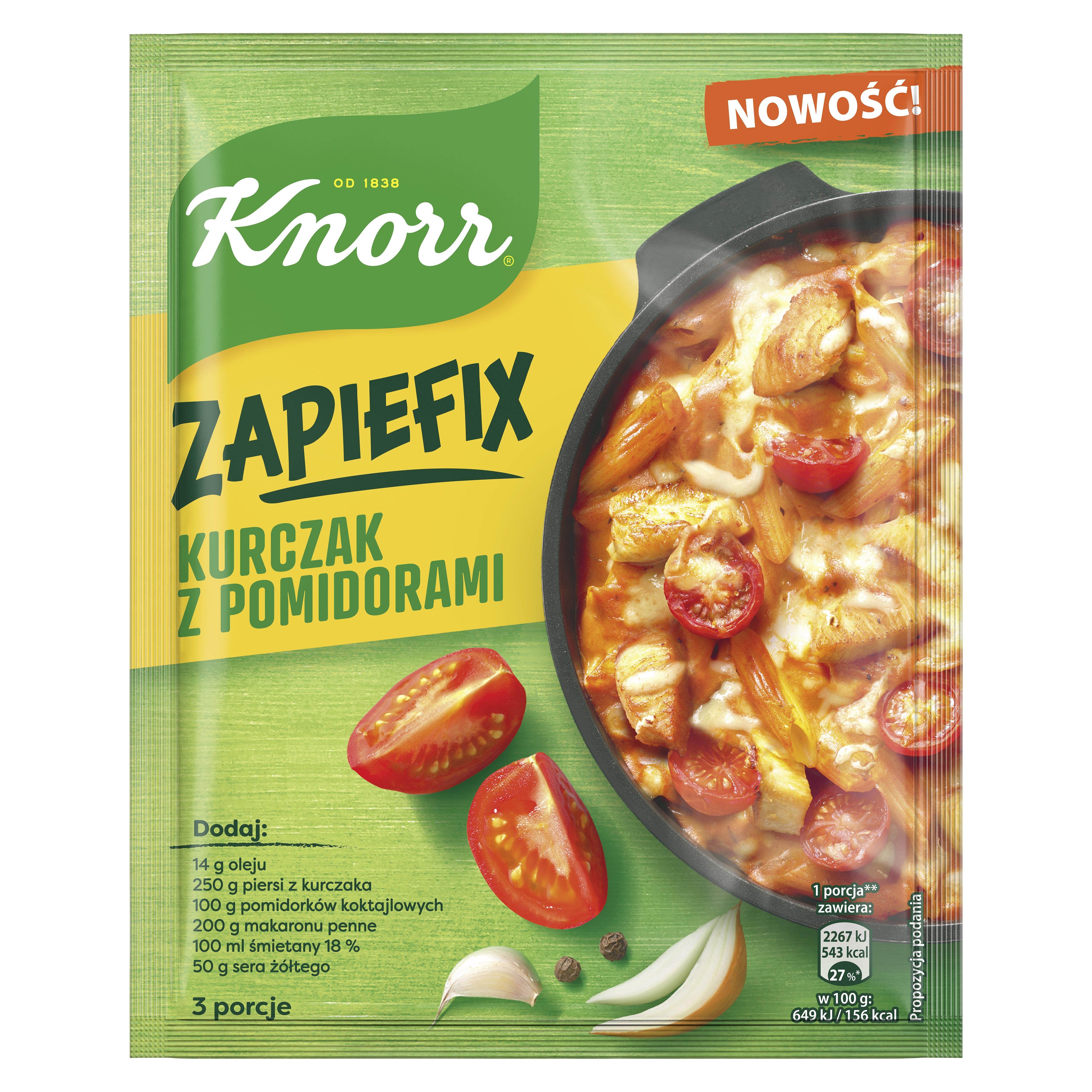 Knorr Zapiefix Pomidory & Kurczak 48G