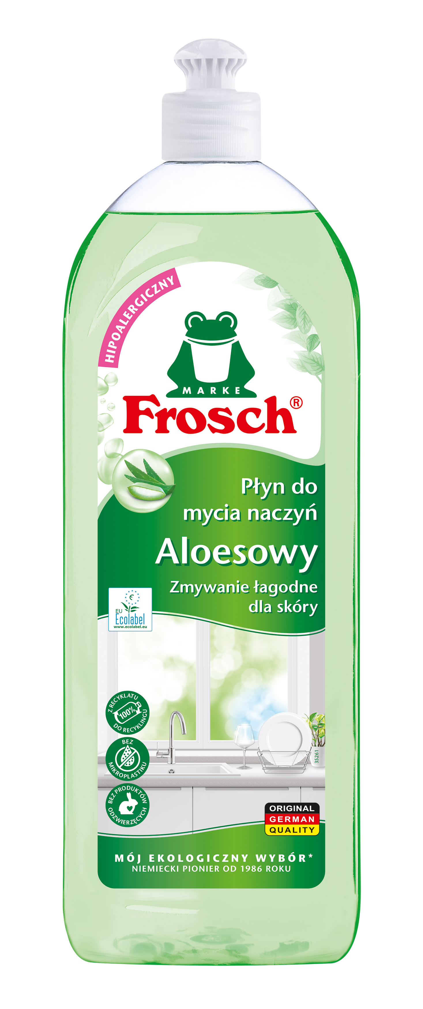 Frosch Aloesowy Płyn Do Mycia Naczyń 750 Ml.