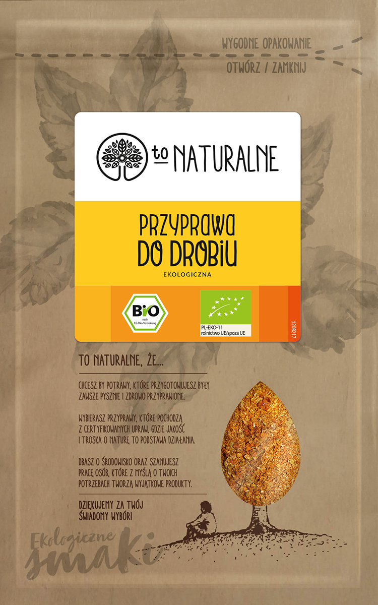 To Naturalne Przyprawa Do Drobiu Ekologiczna 20G