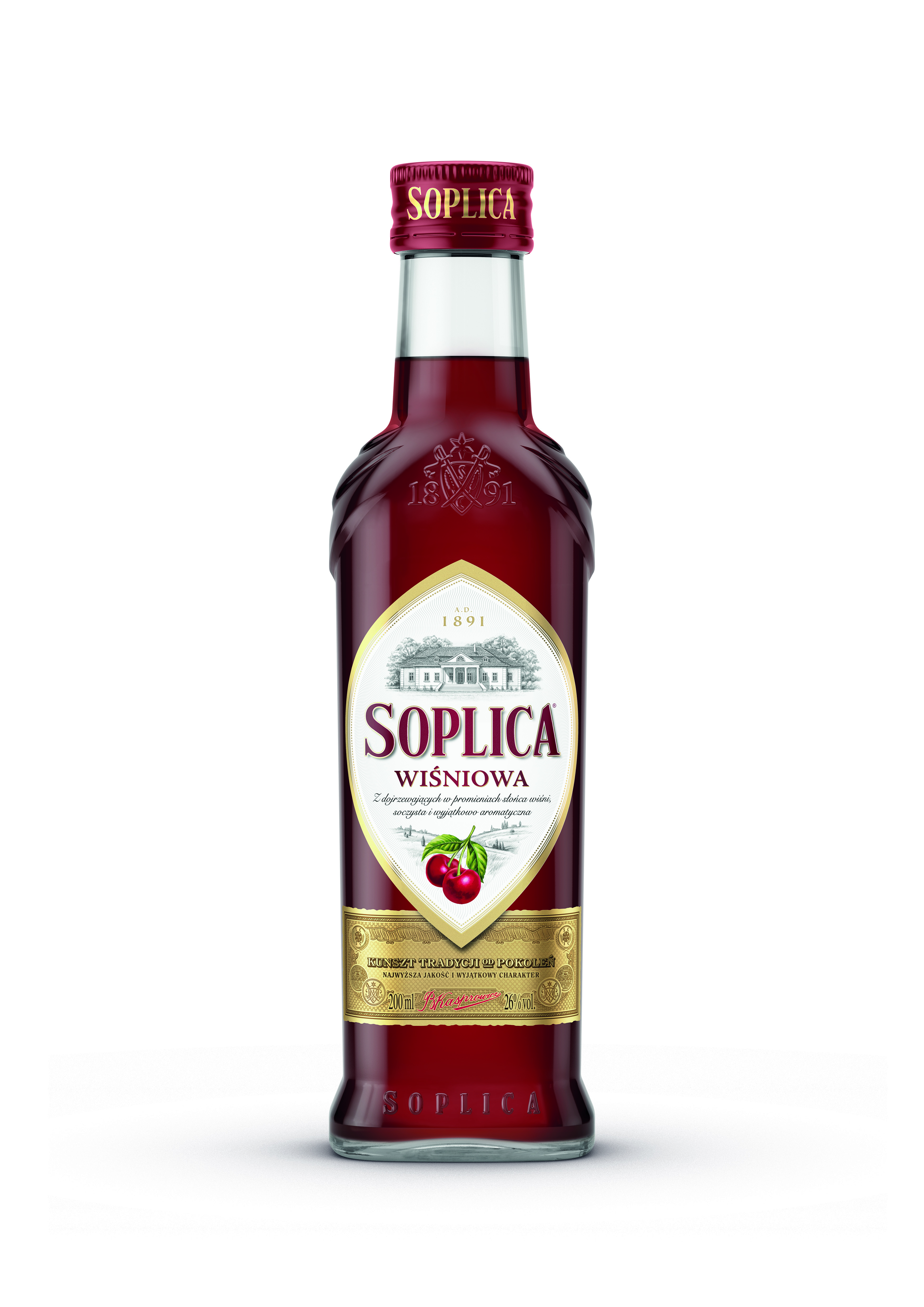 Likier Soplica Wiśniowa 26 % 200 Ml