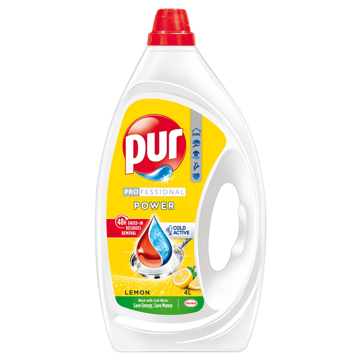 Pur Power Lemon Płyn Do Mycia Naczyń 4L