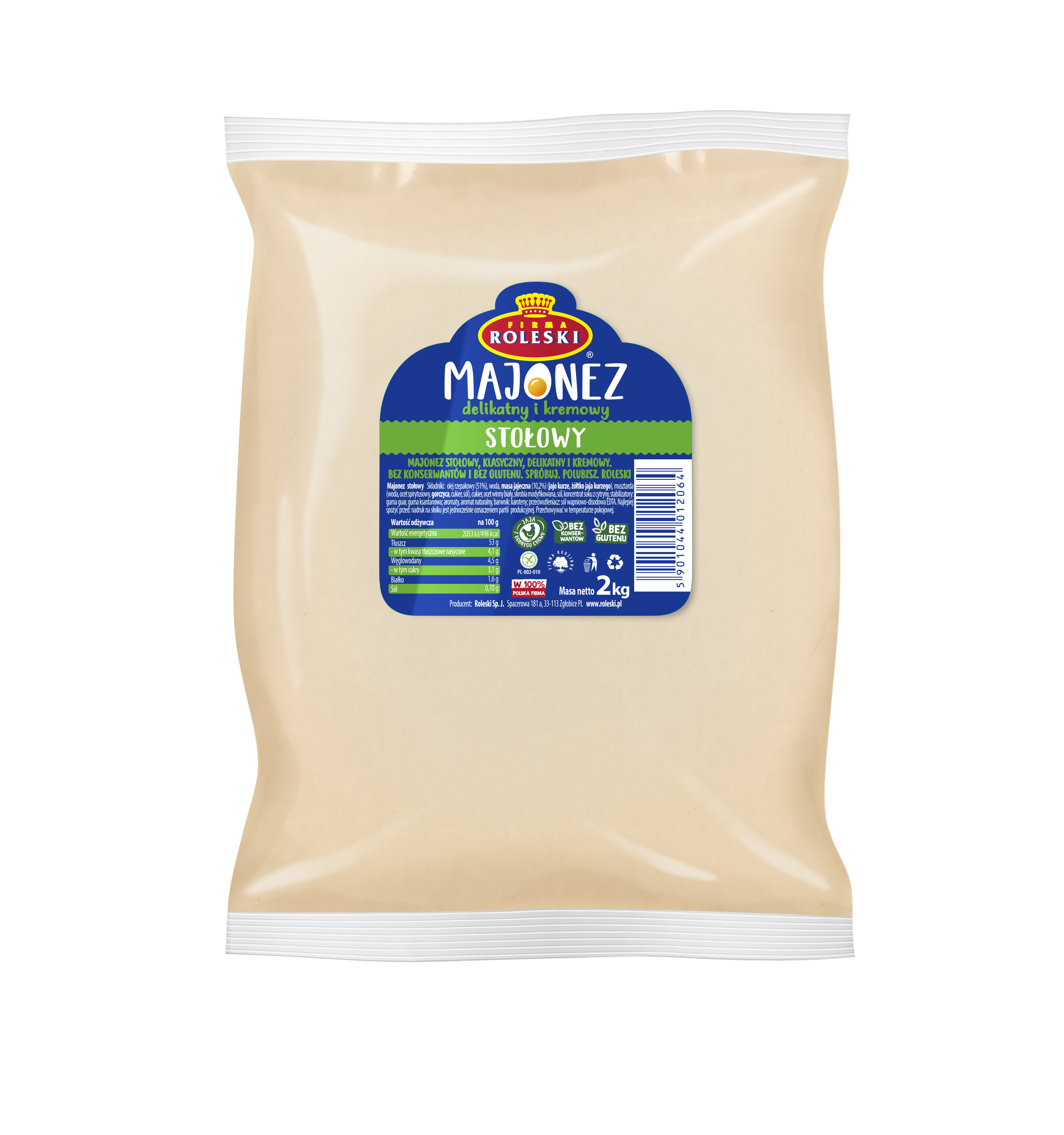 Roleski Majonez Stołowy 2Kg