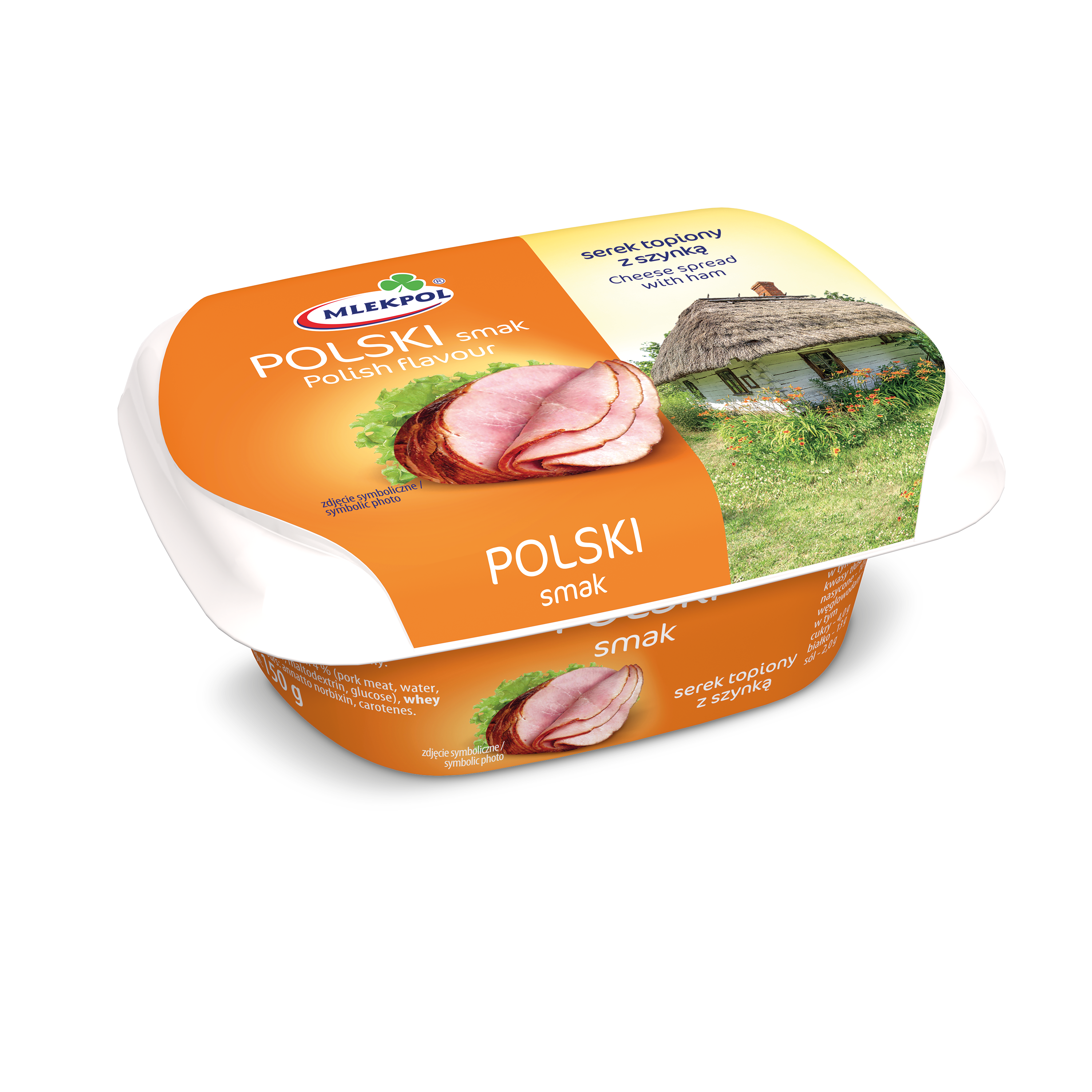 Serek Topiony Z Szynką Polski Smak Sm Mlekpol 150G
