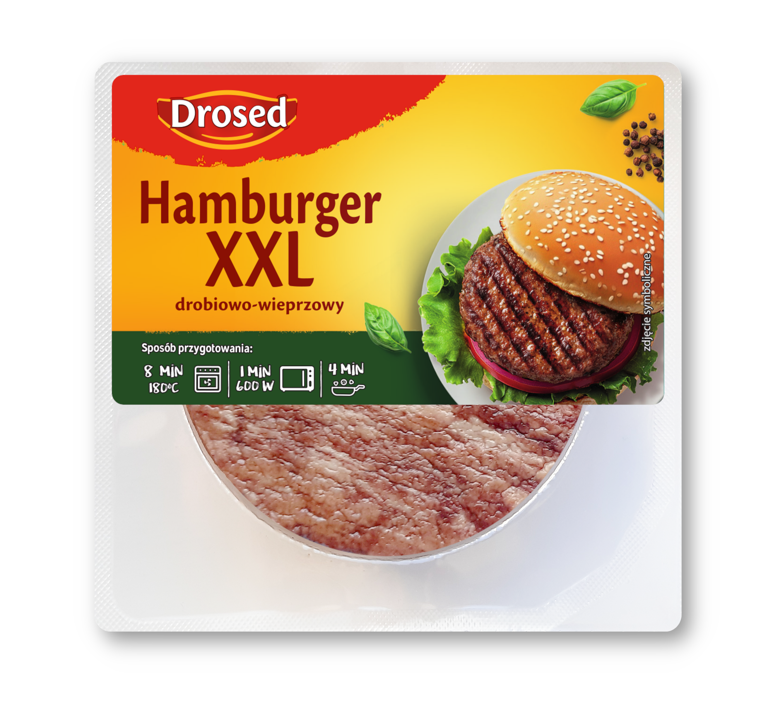 Konspol Hamburger Xxl 290 G