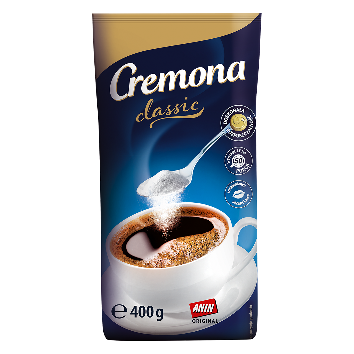 Cremona Śmietankowa Classic Zabielacz W Proszku 400 G