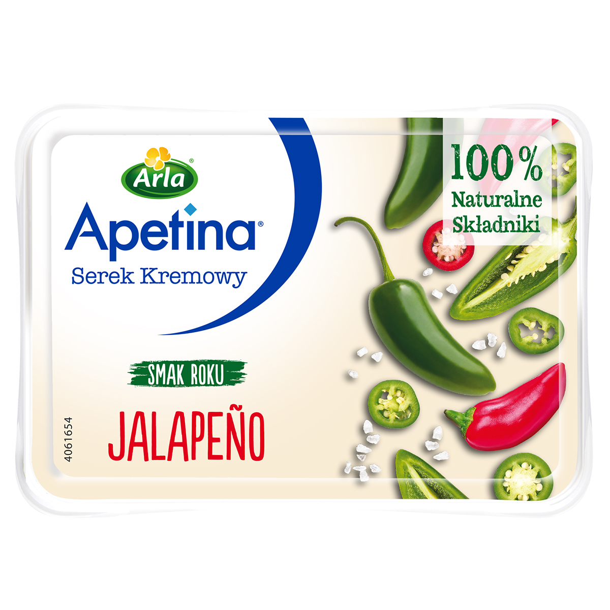 Apetina Serek Kremowy Jalapeño 125G