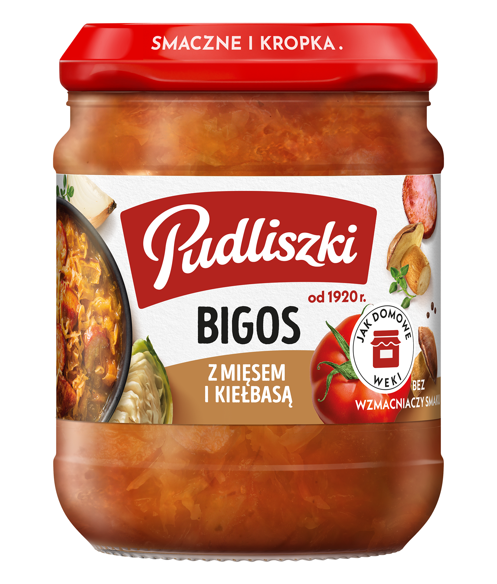 Pudliszki Bigos Z Mięsem I Kiełbasą 450G