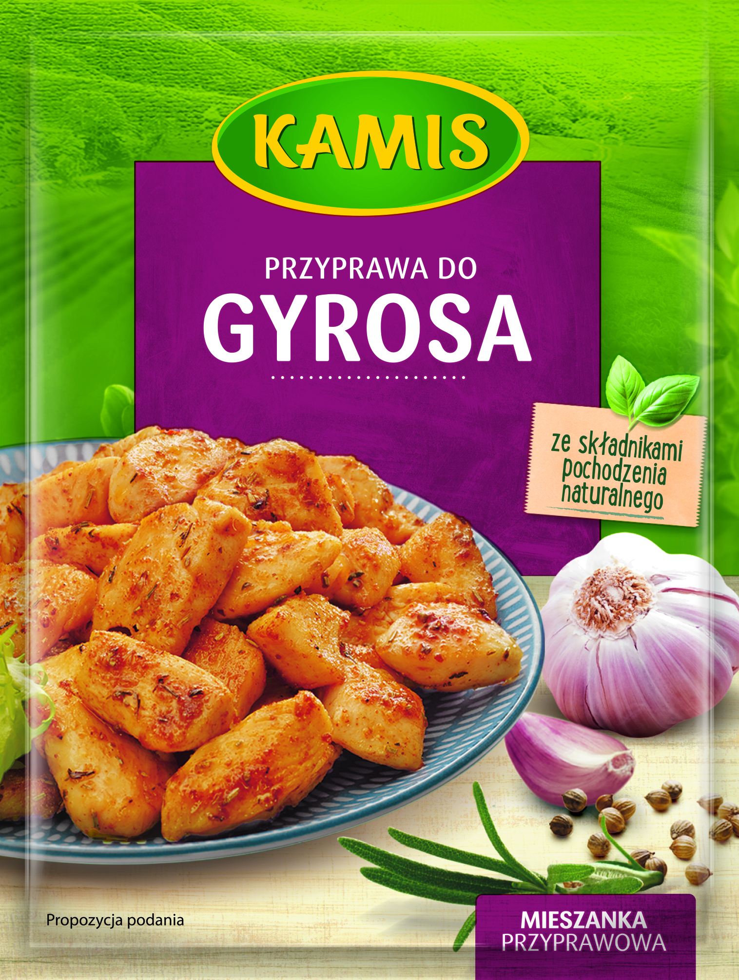 Kamis Przyprawa Do Gyrosa Kuchnie Świata 20G