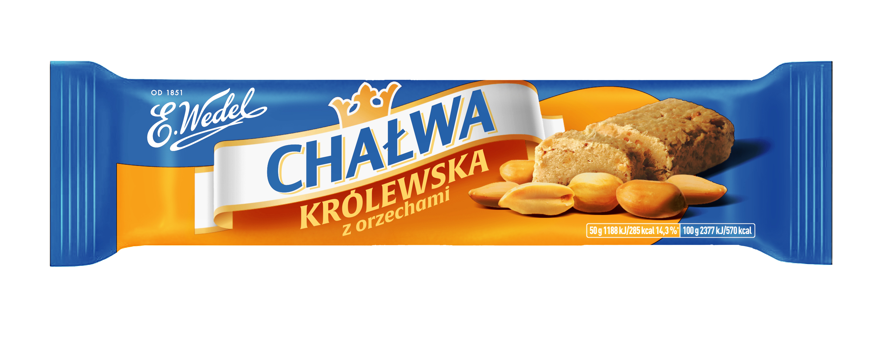 E.Wedel Chałwa Orzechowa 50G