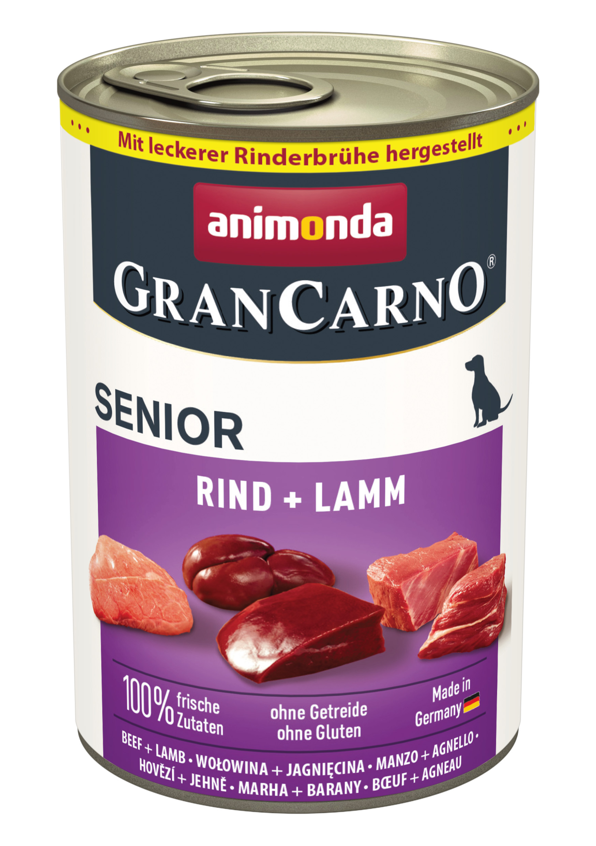 Animonda Grancarno Senior Wołowina + Jagnięcina 400G