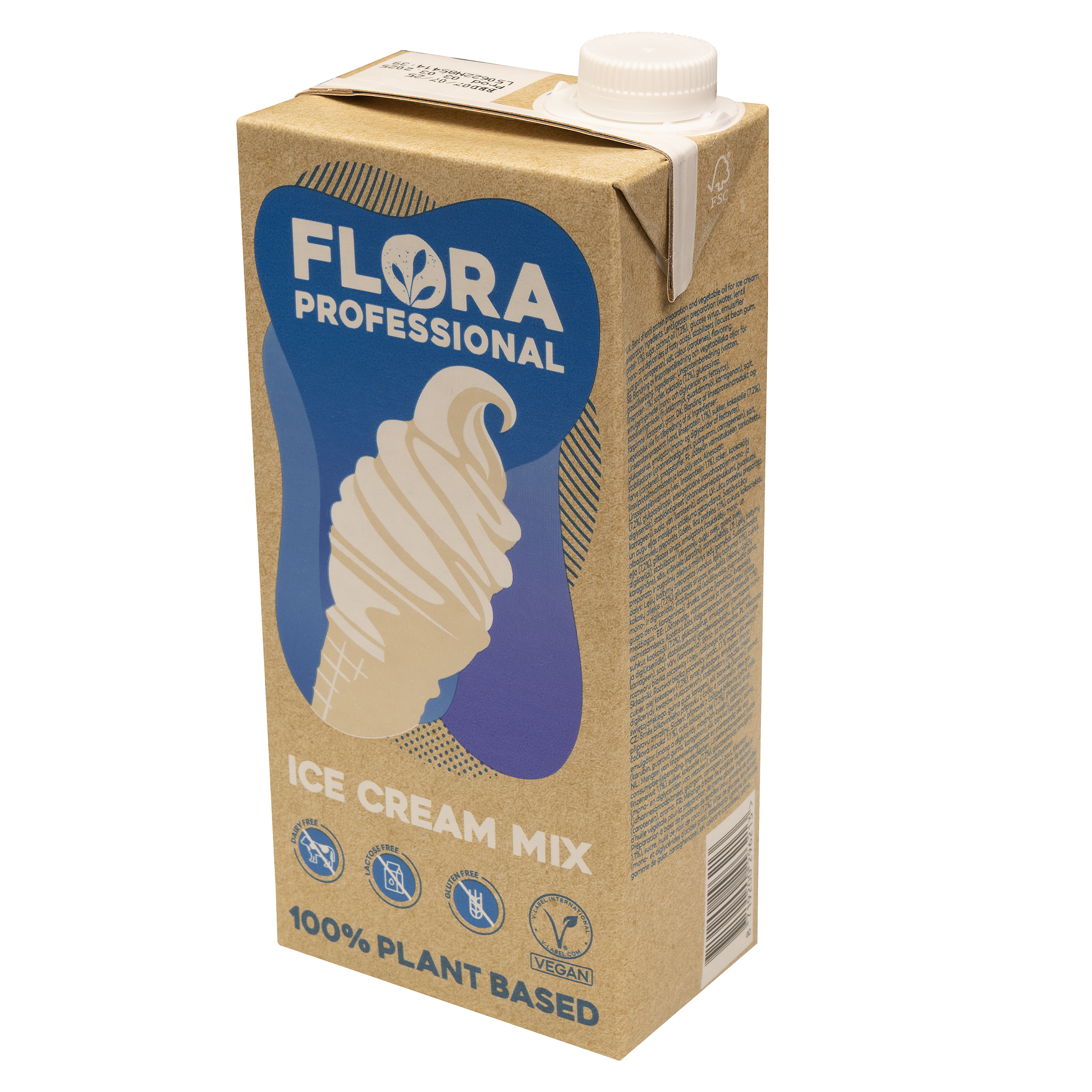 Flora Professional Plant Baza Do Lodów Włoskich I Gałkowych 1L