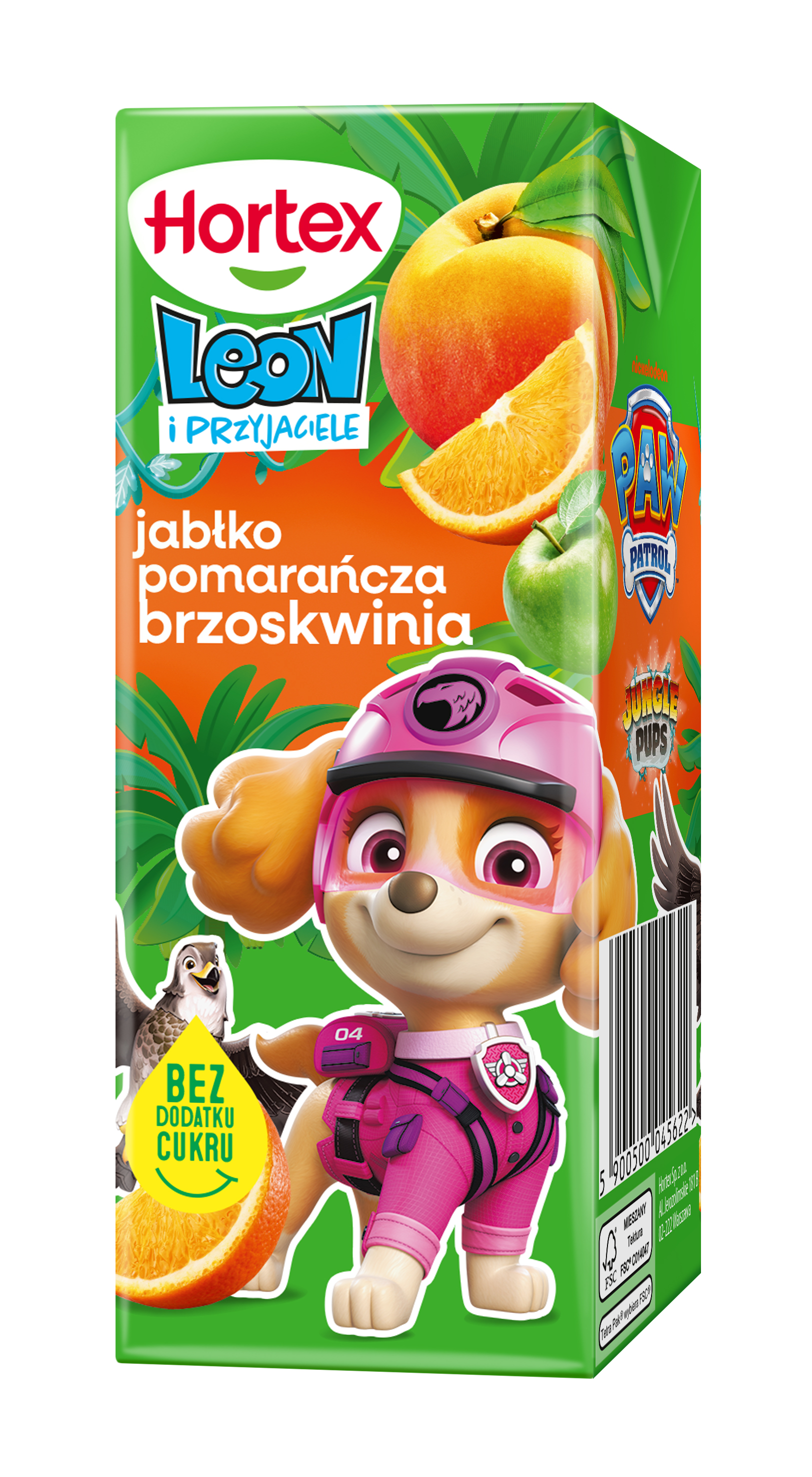 Hortex Napój Wieloowocowy Mix Smaków. Napój Jabłko, Wiśnia, Truskawka; Napój Jabłko, Gruszka, Mango; Napój Jabłko, Pomarańcza, Brzoskwinia Karton 200Ml