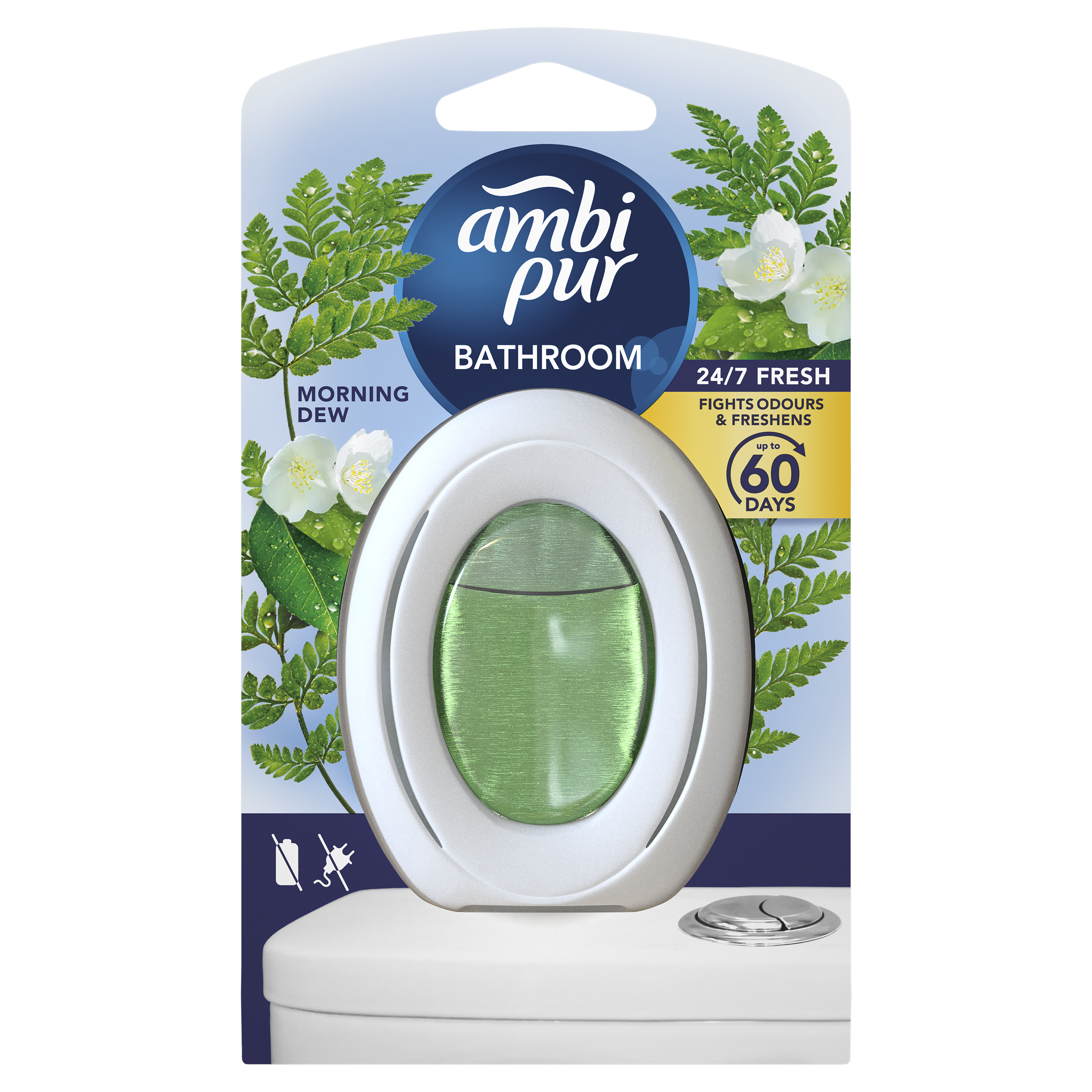 Ambi Pur Łazienka Morning Dew Odświeżacz Powietrza 8 Ml