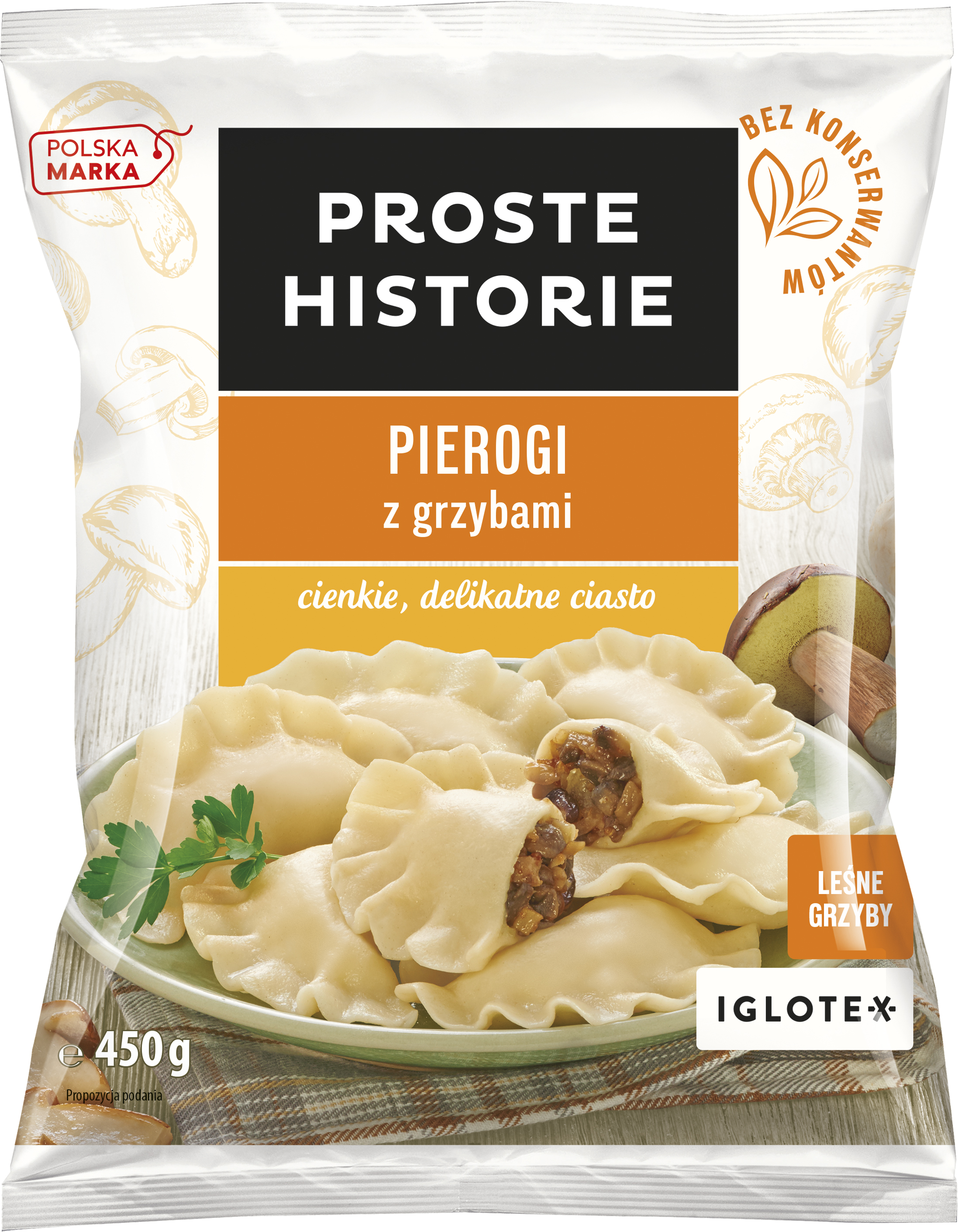 Proste Historie Pierogi Z Grzybami 450 G